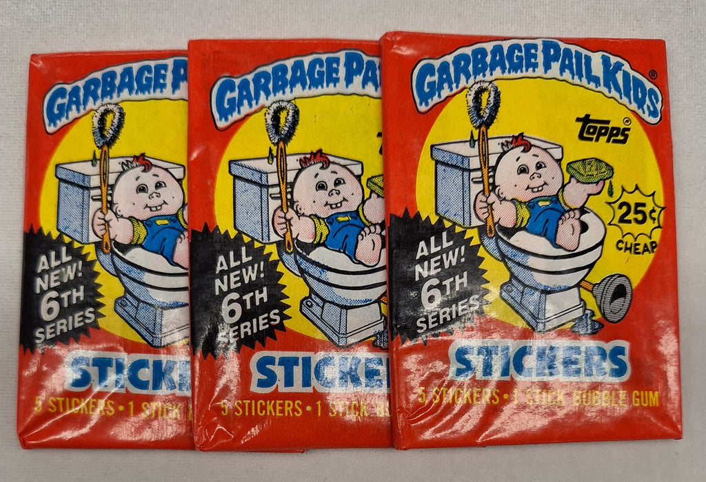 1986 Garbage Pail Kids Wax Pack