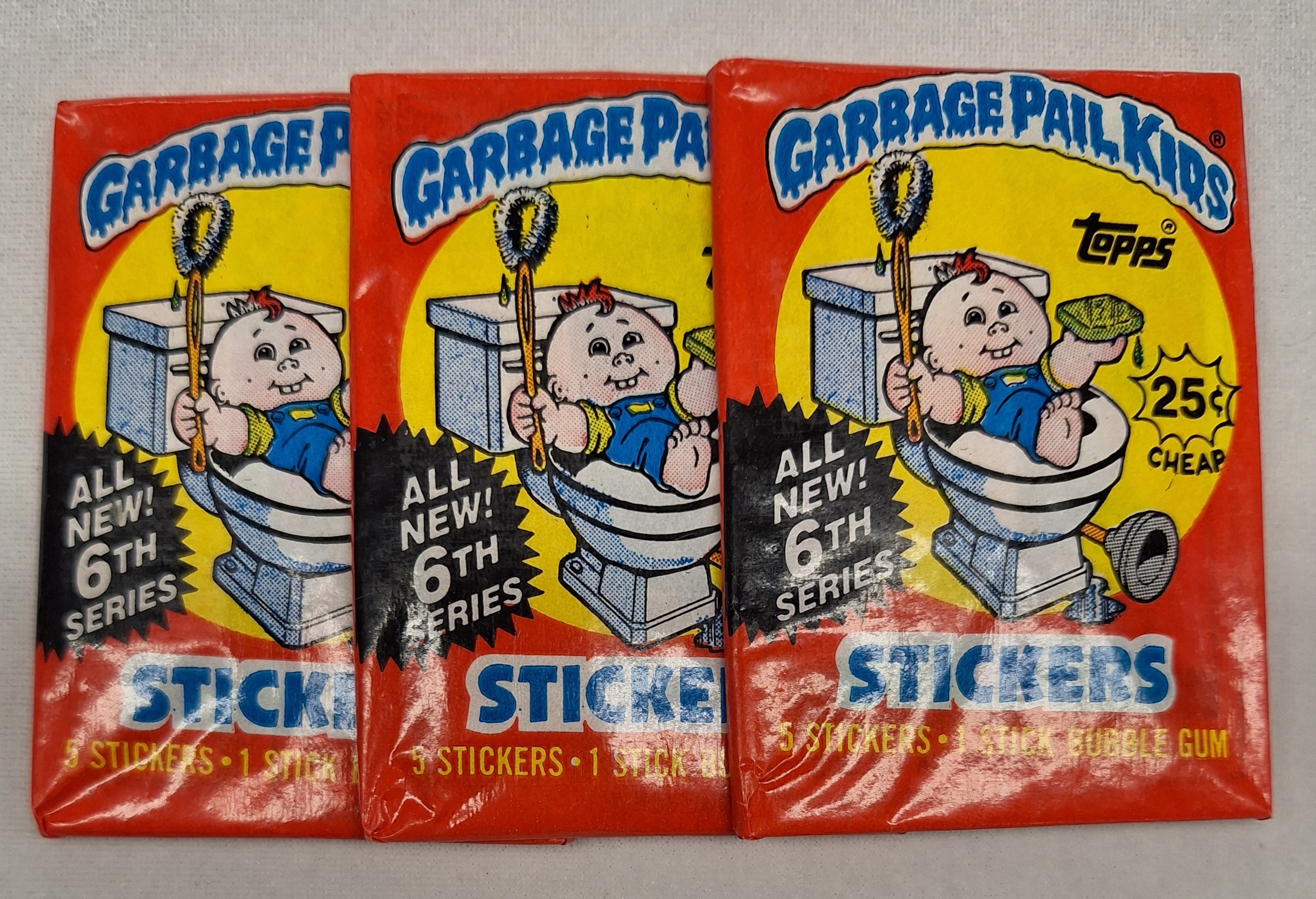 1986 Garbage Pail Kids Wax Pack