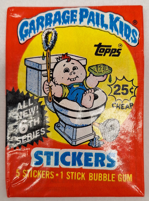 1986 Garbage Pail Kids Wax Pack
