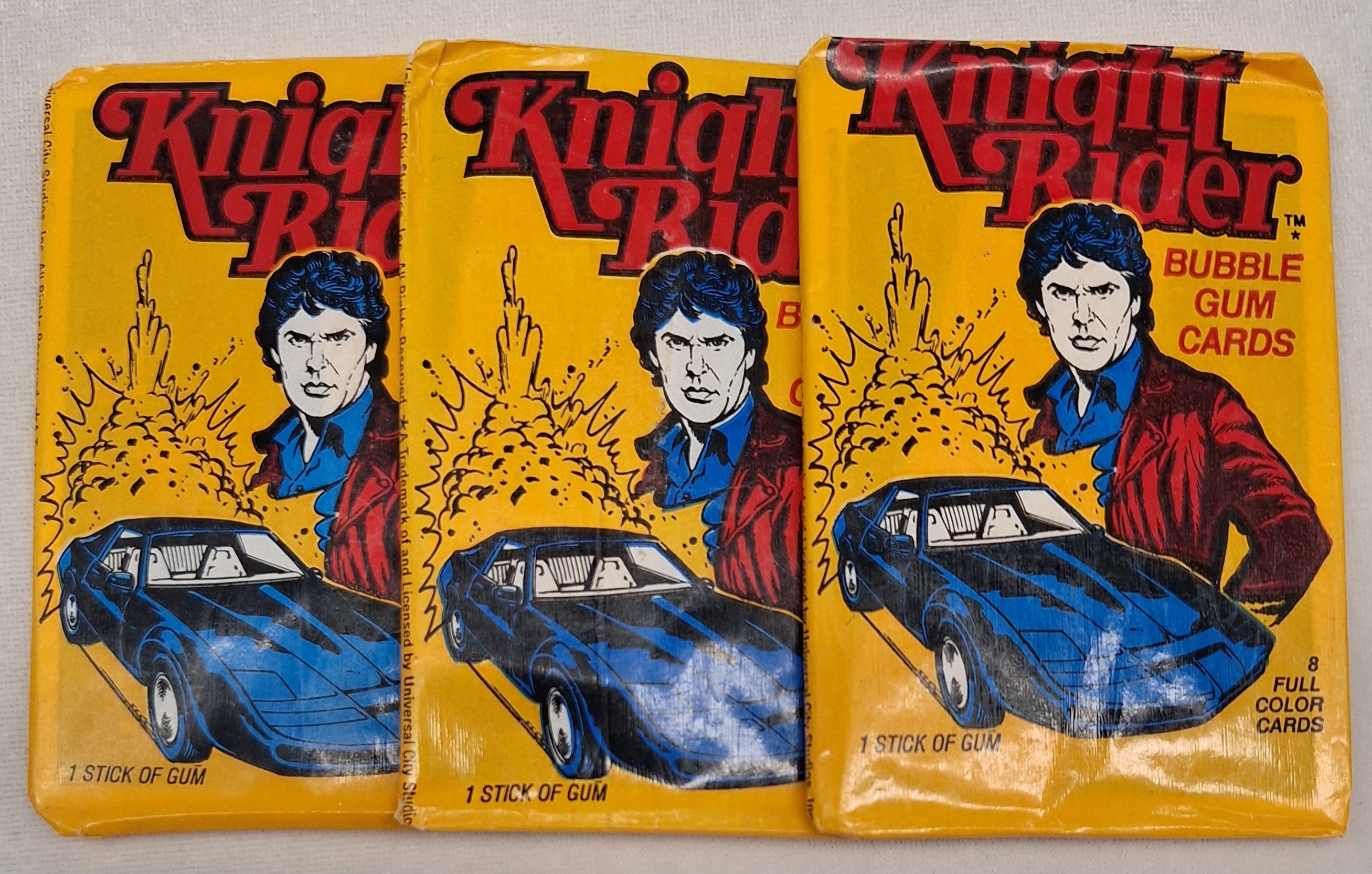 1983 Knight Rider Wax Pack