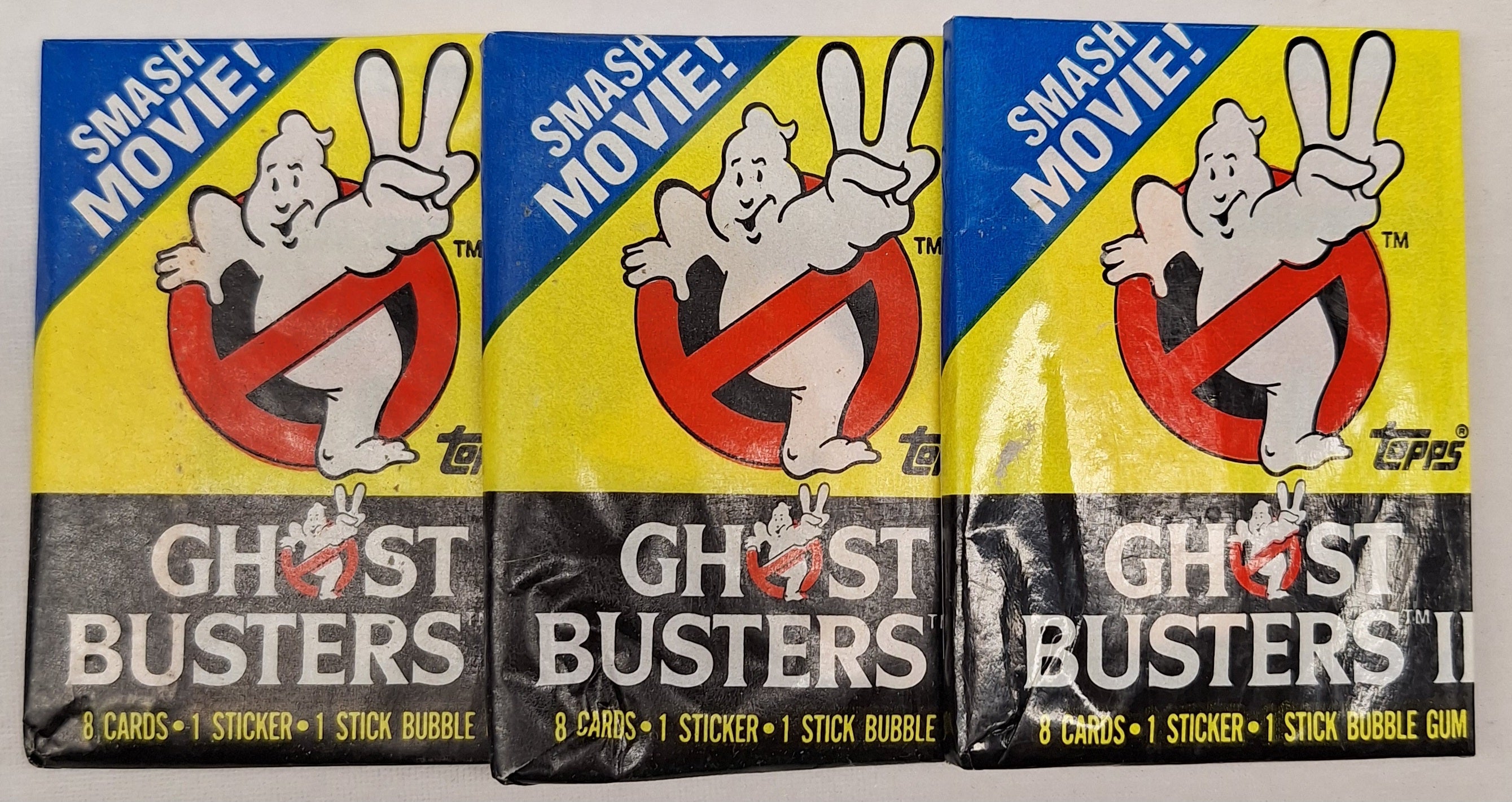1989 Ghost Busters II Wax Pack