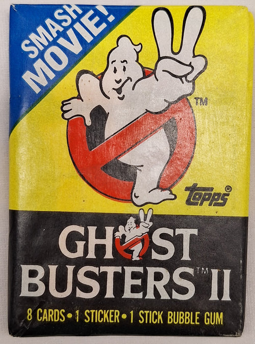 1989 Ghost Busters II Wax Pack