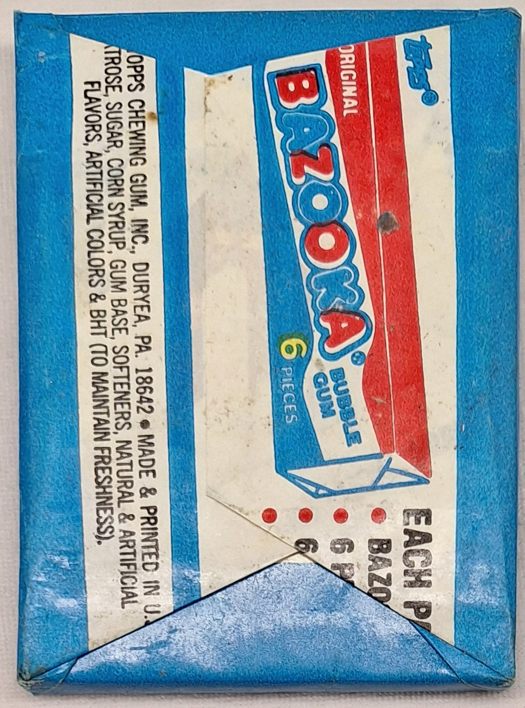 1980 Superman II Wax Pack
