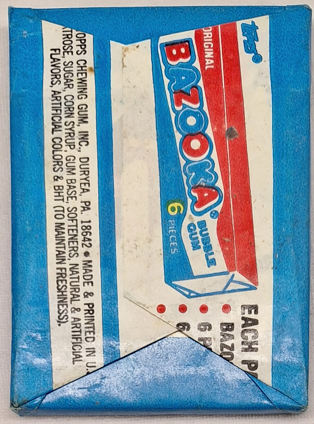 1980 Superman II Wax Pack