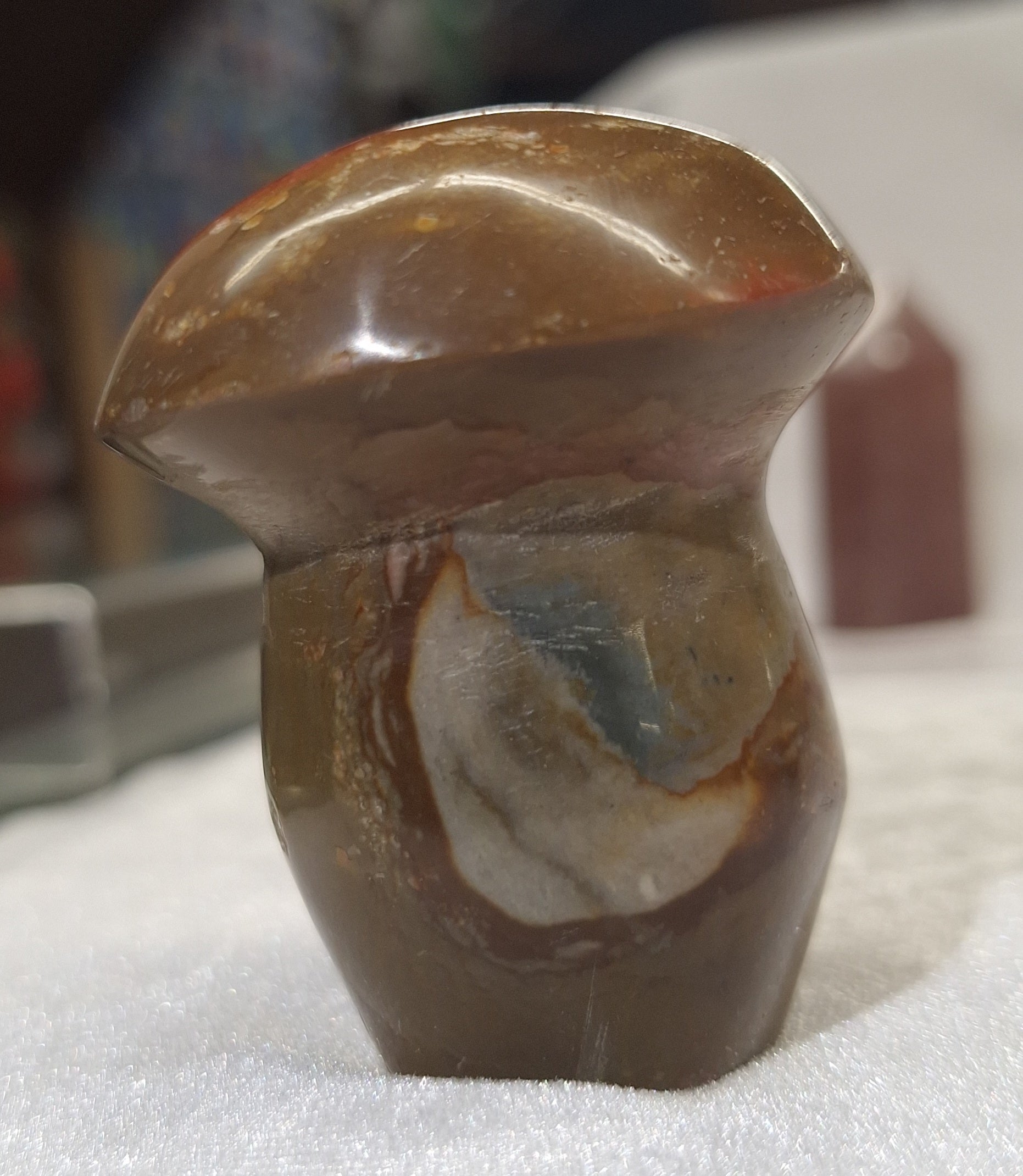 Polychrome Jasper Mushroom