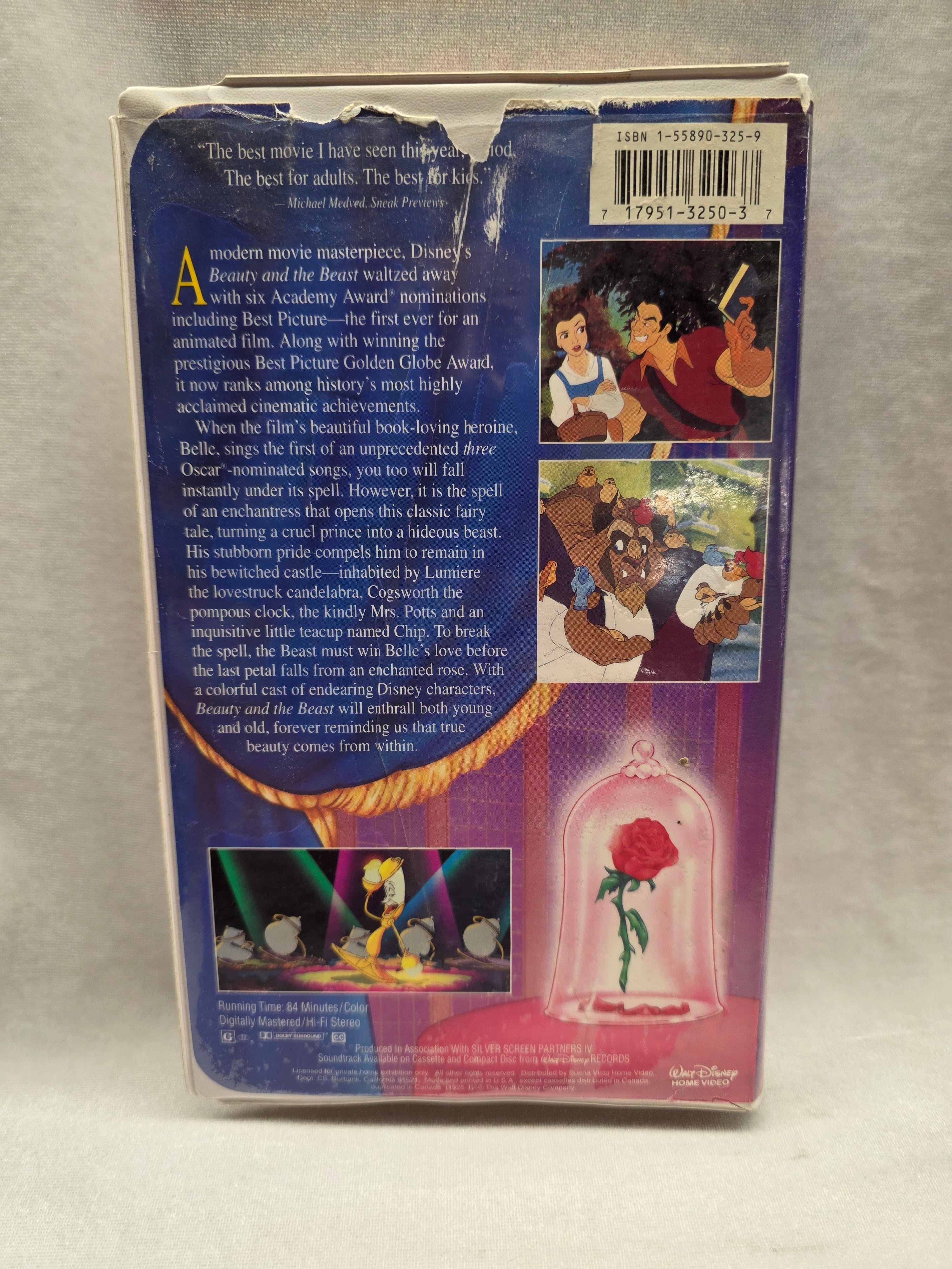 Beauty & The Beast VHS