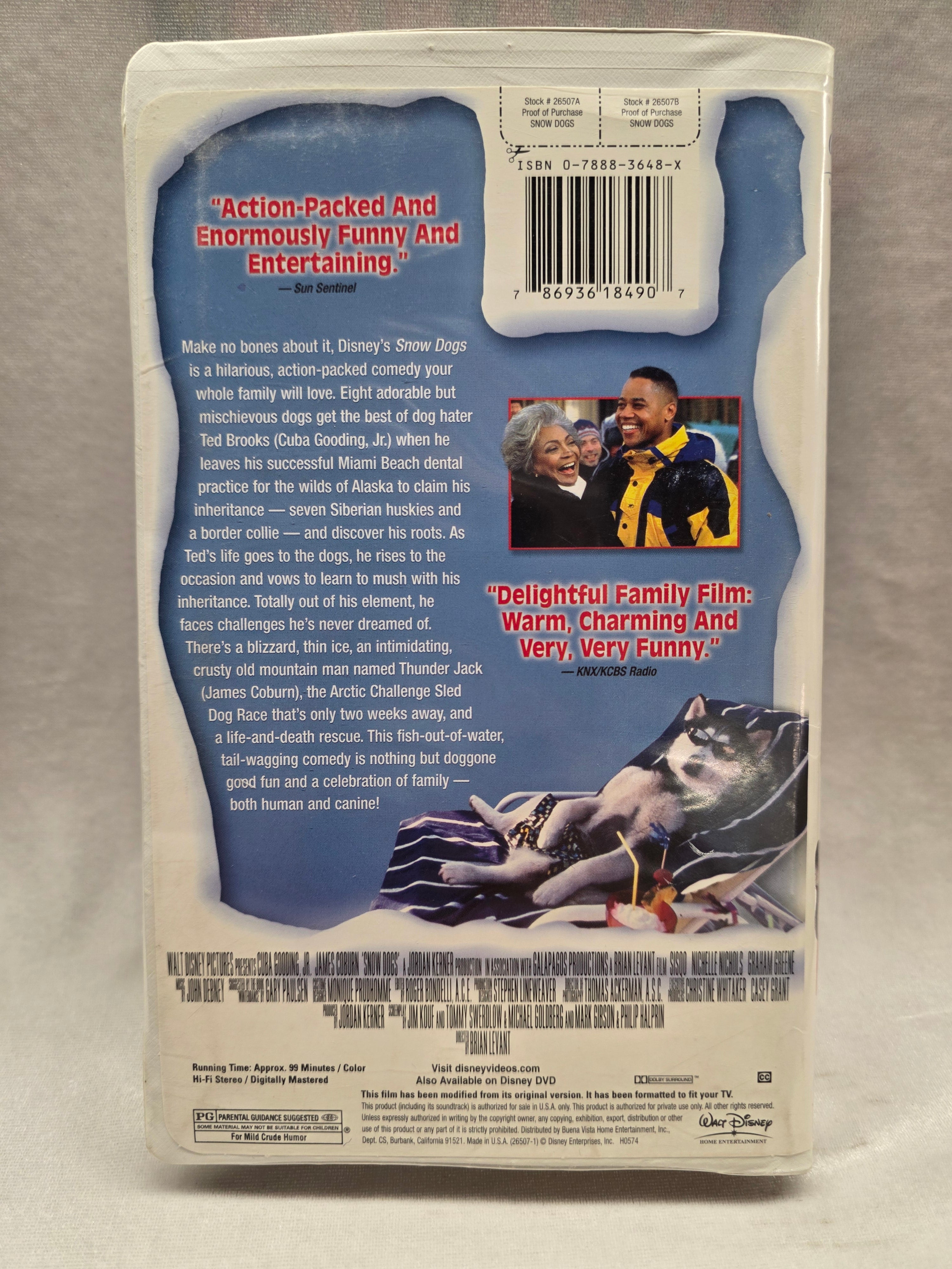 Snow Dogs VHS