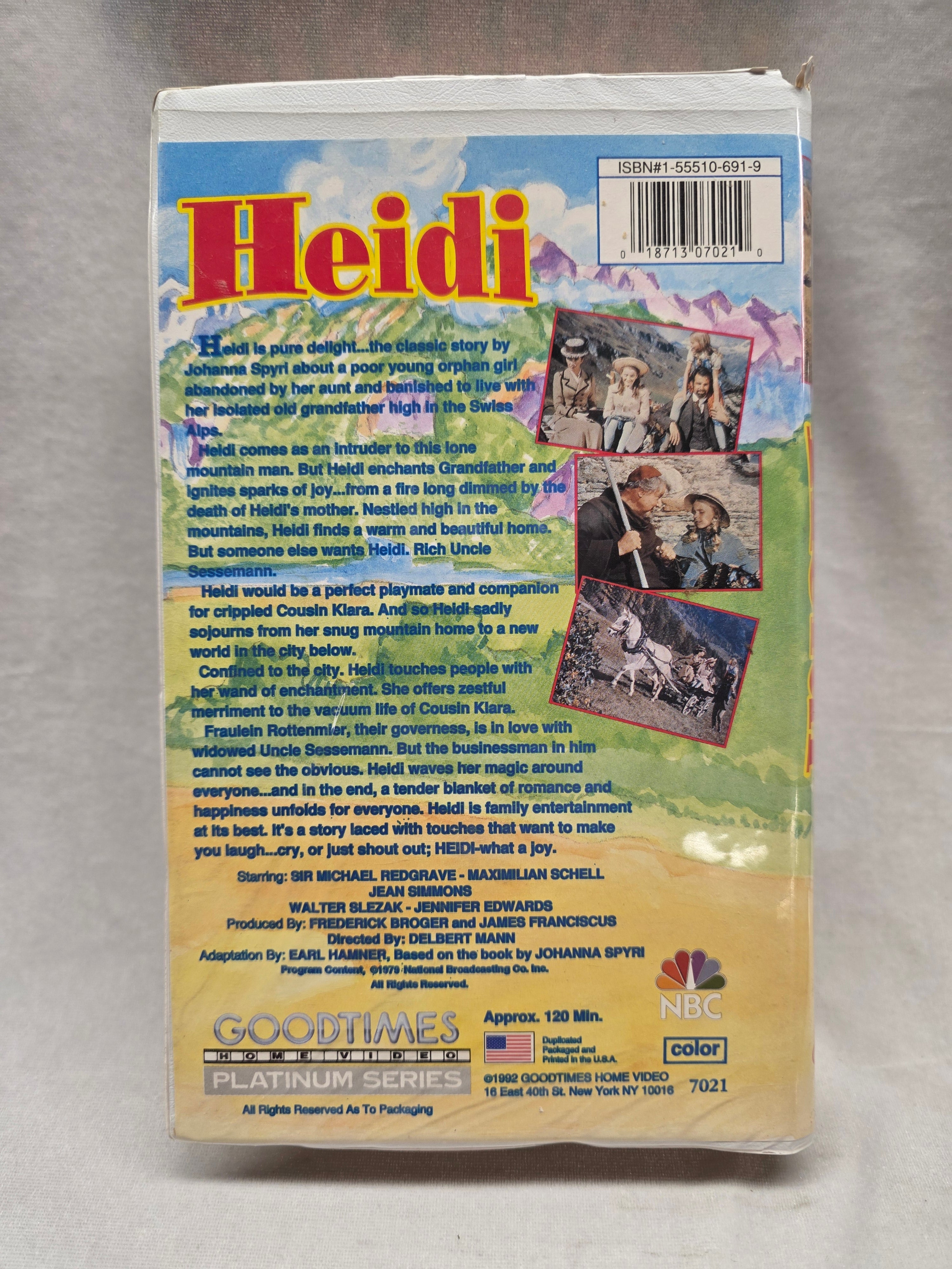 Heidi VHS
