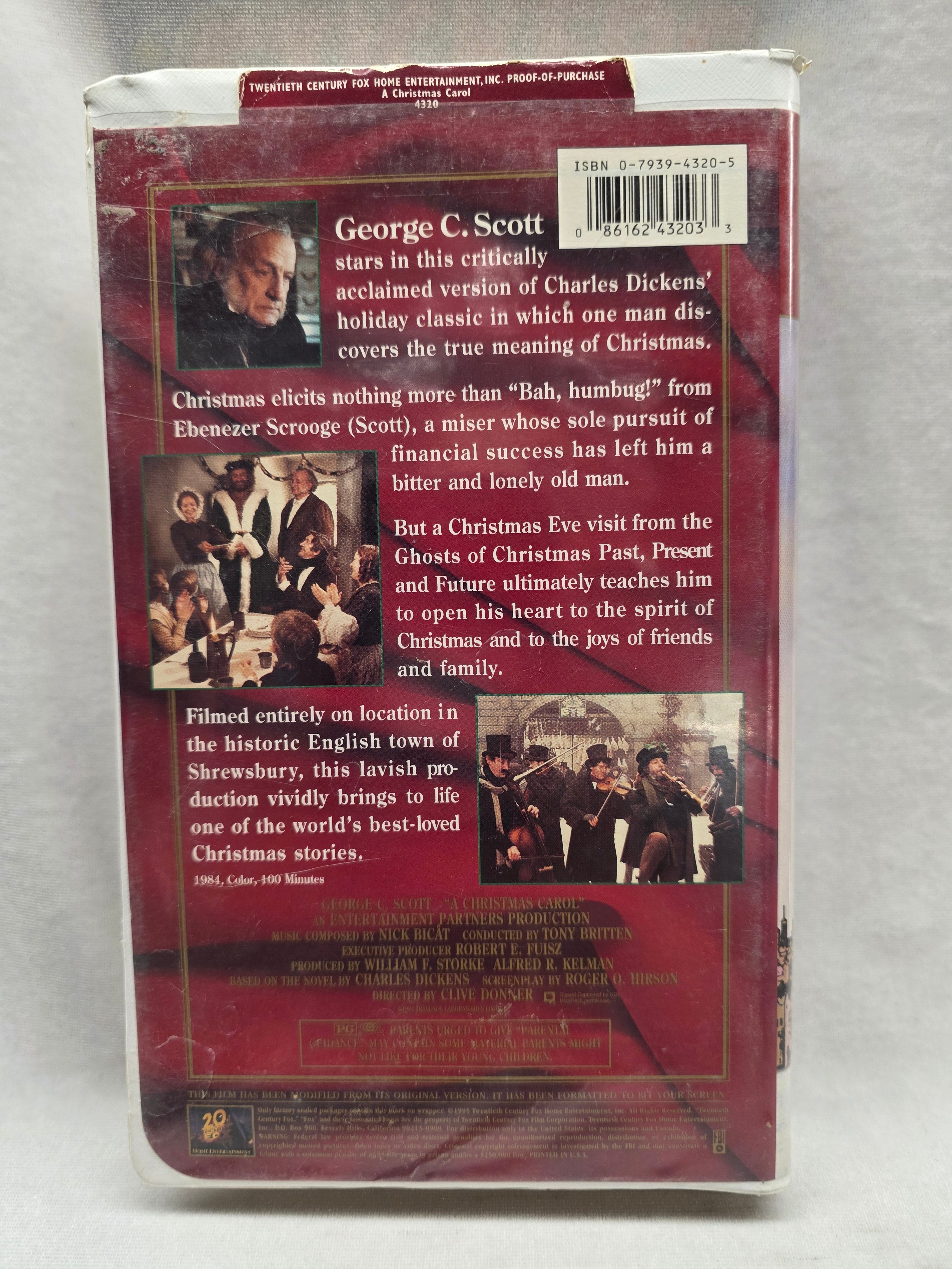A Christmas Carol VHS
