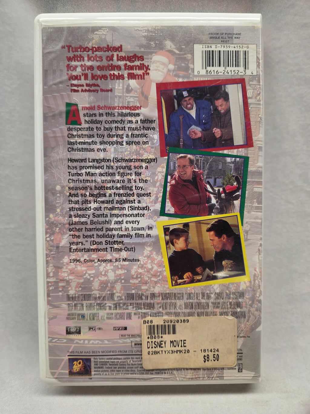 Jingle All The Way VHS