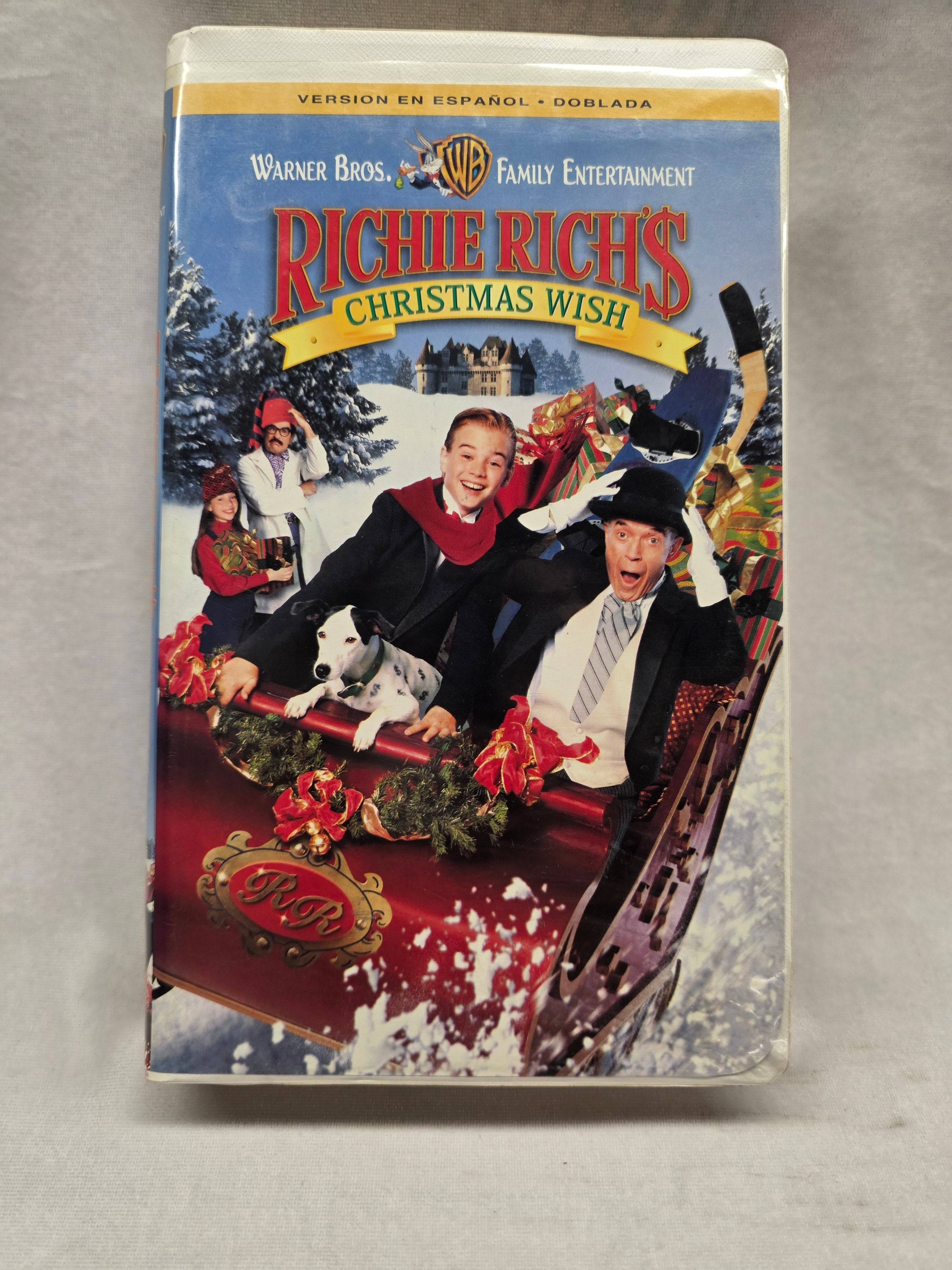 Richie Rich's Christmas Wish VHS