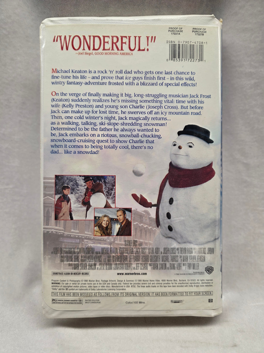 Jack Frost VHS