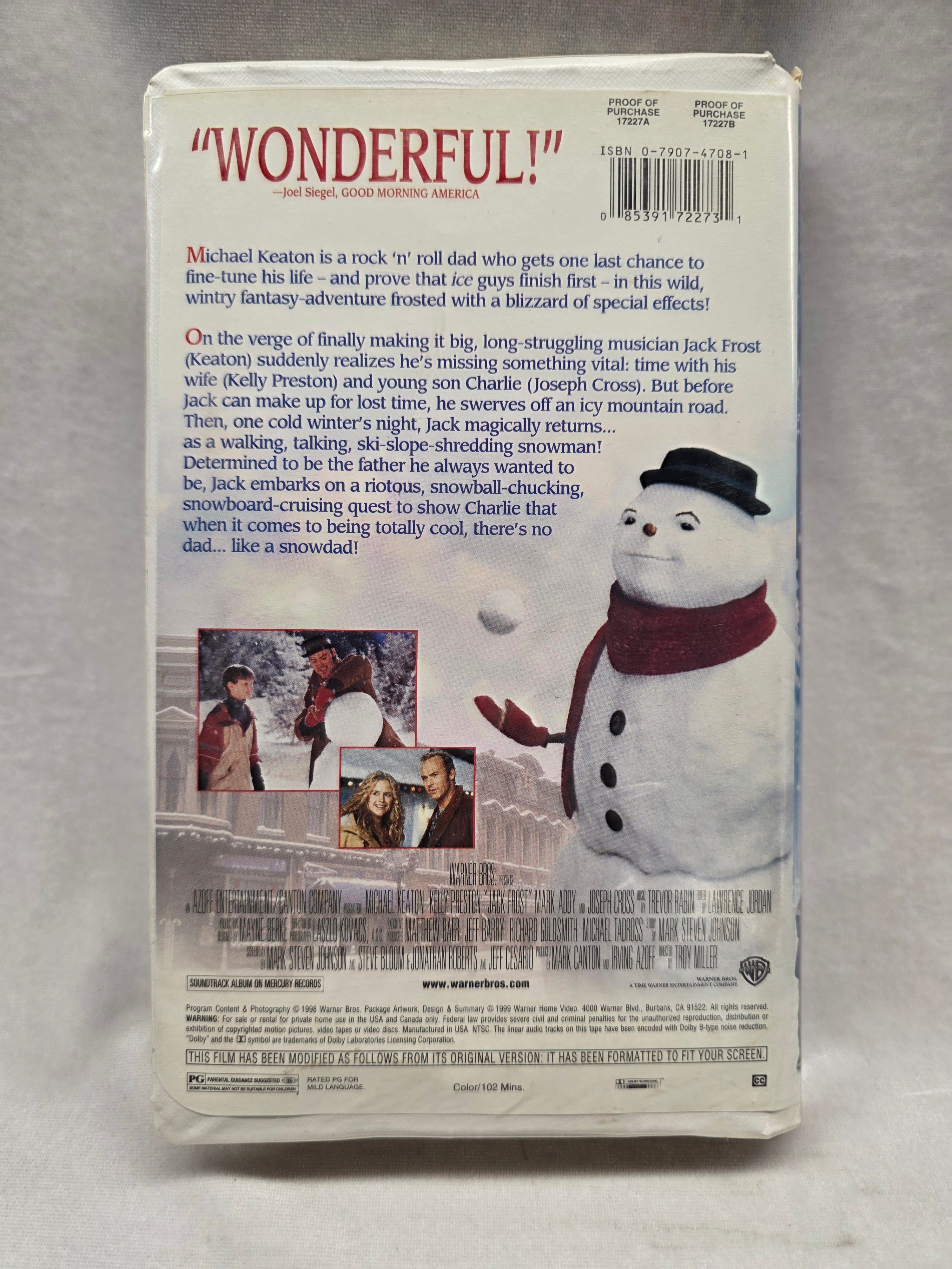 Jack Frost VHS
