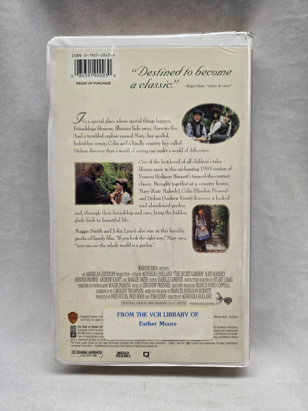 The Secret Garden VHS