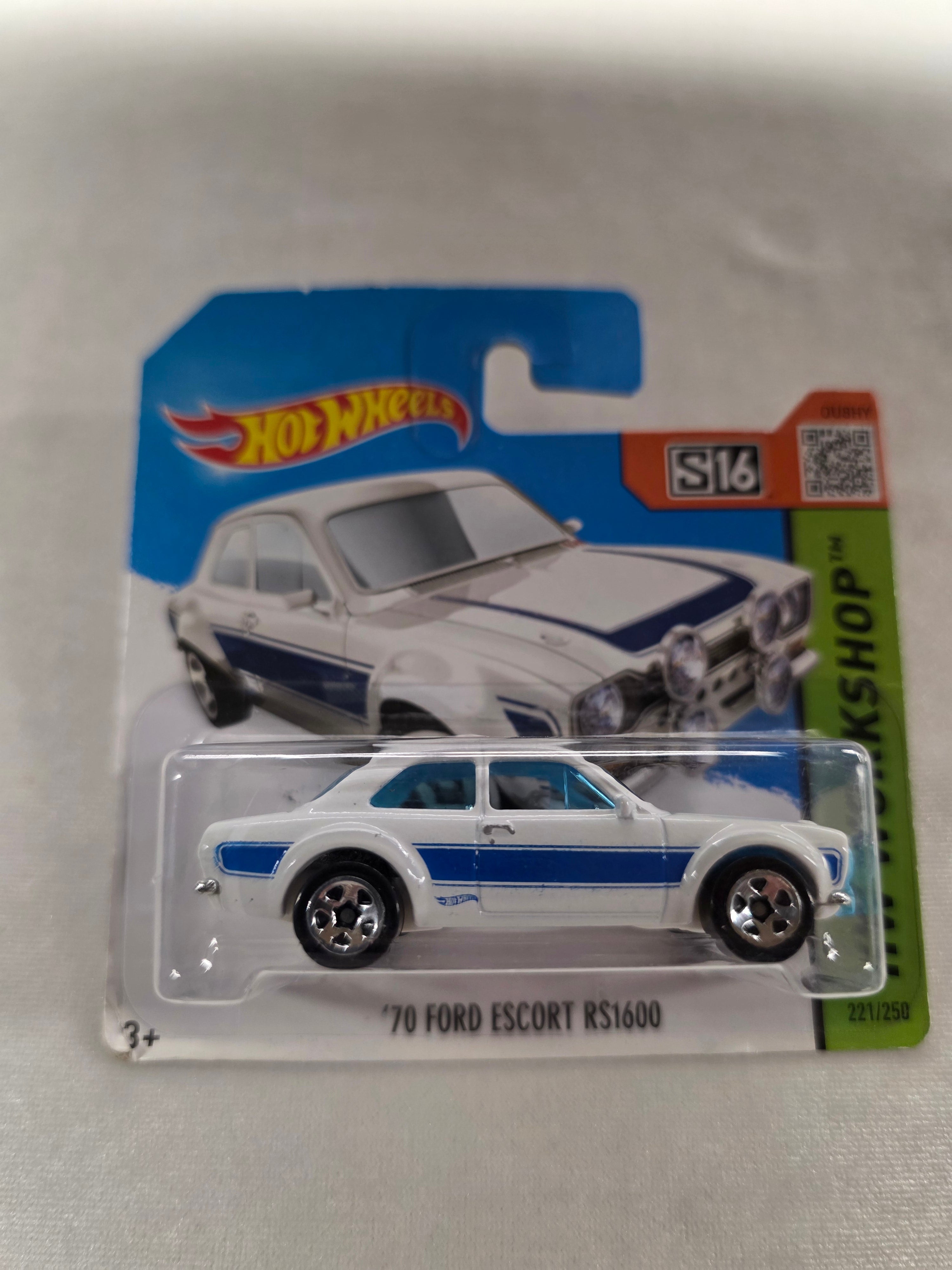 70 Ford Escort RS1600 Workshop 221/250 Short Card