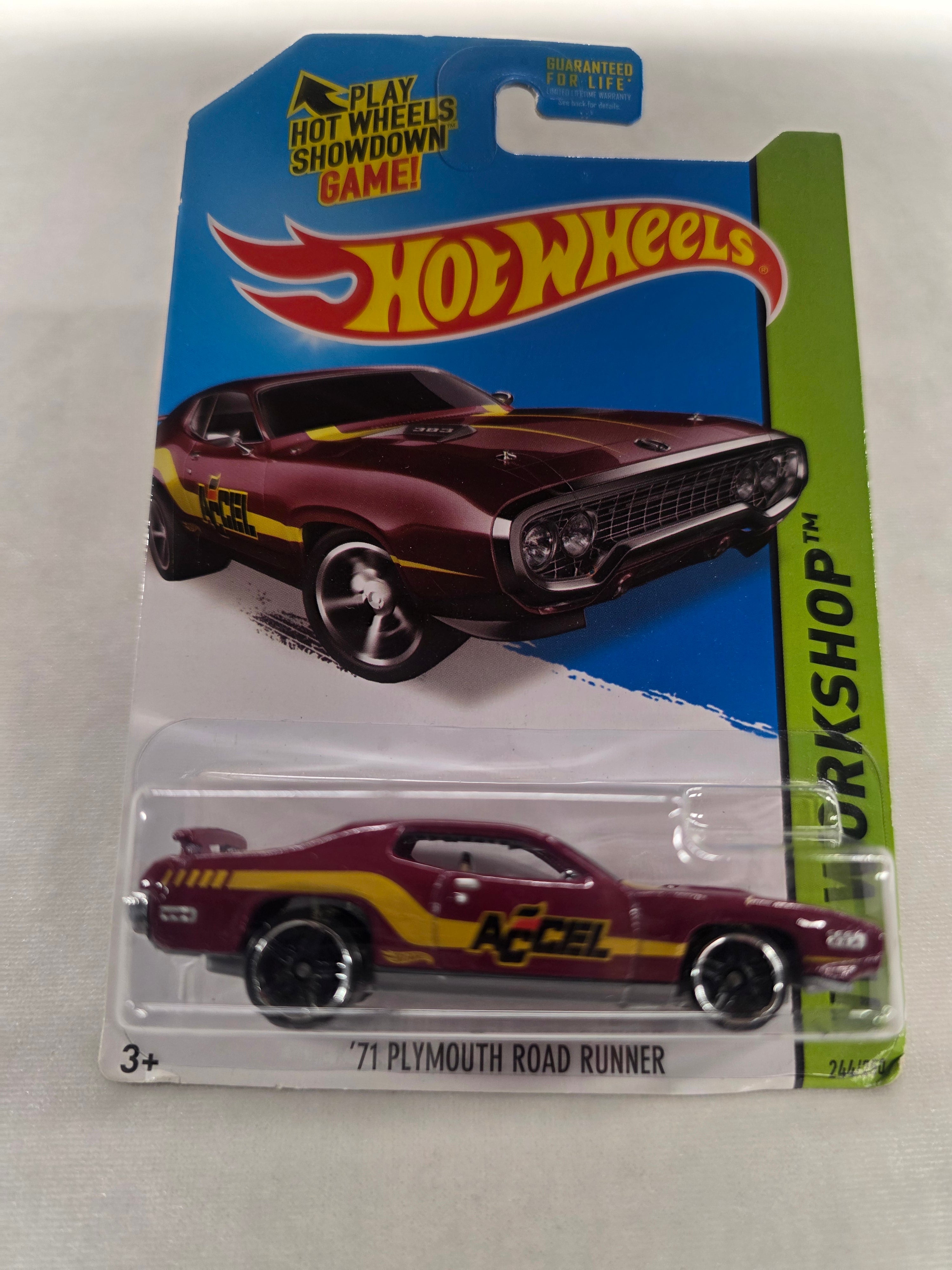 71 Plymouth Road Runner Workshop 244/250 Maroon
