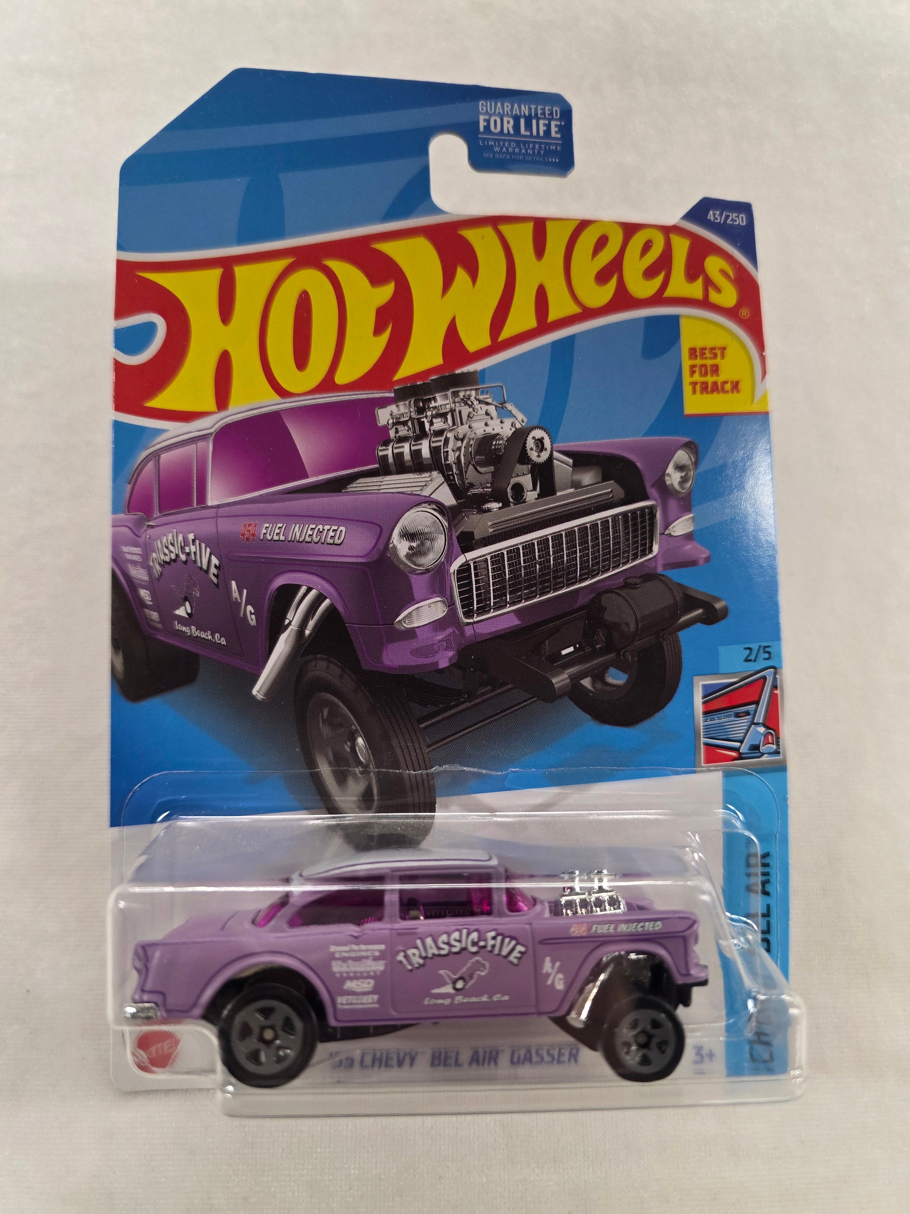 55 Chevy Bel Air Gasser 2/5 Chevy Bel Air 43/250 Purple