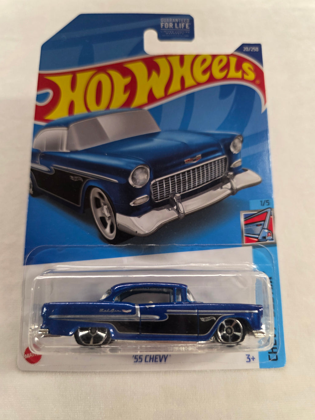 55 Chevy 1/5 Chevy Bel Air 20/250 Blue