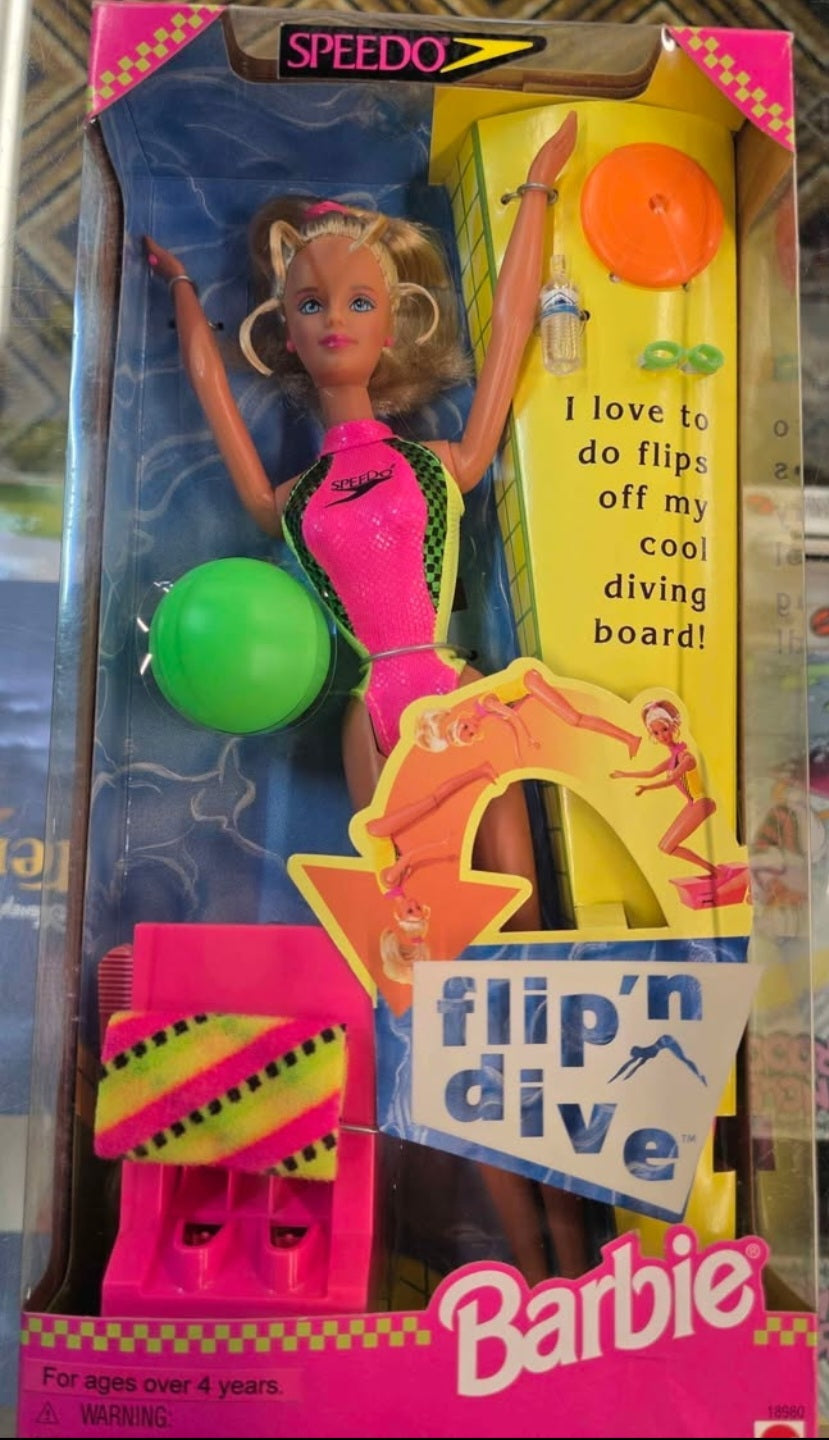Speedo Flip  ’n Dive Barbie
