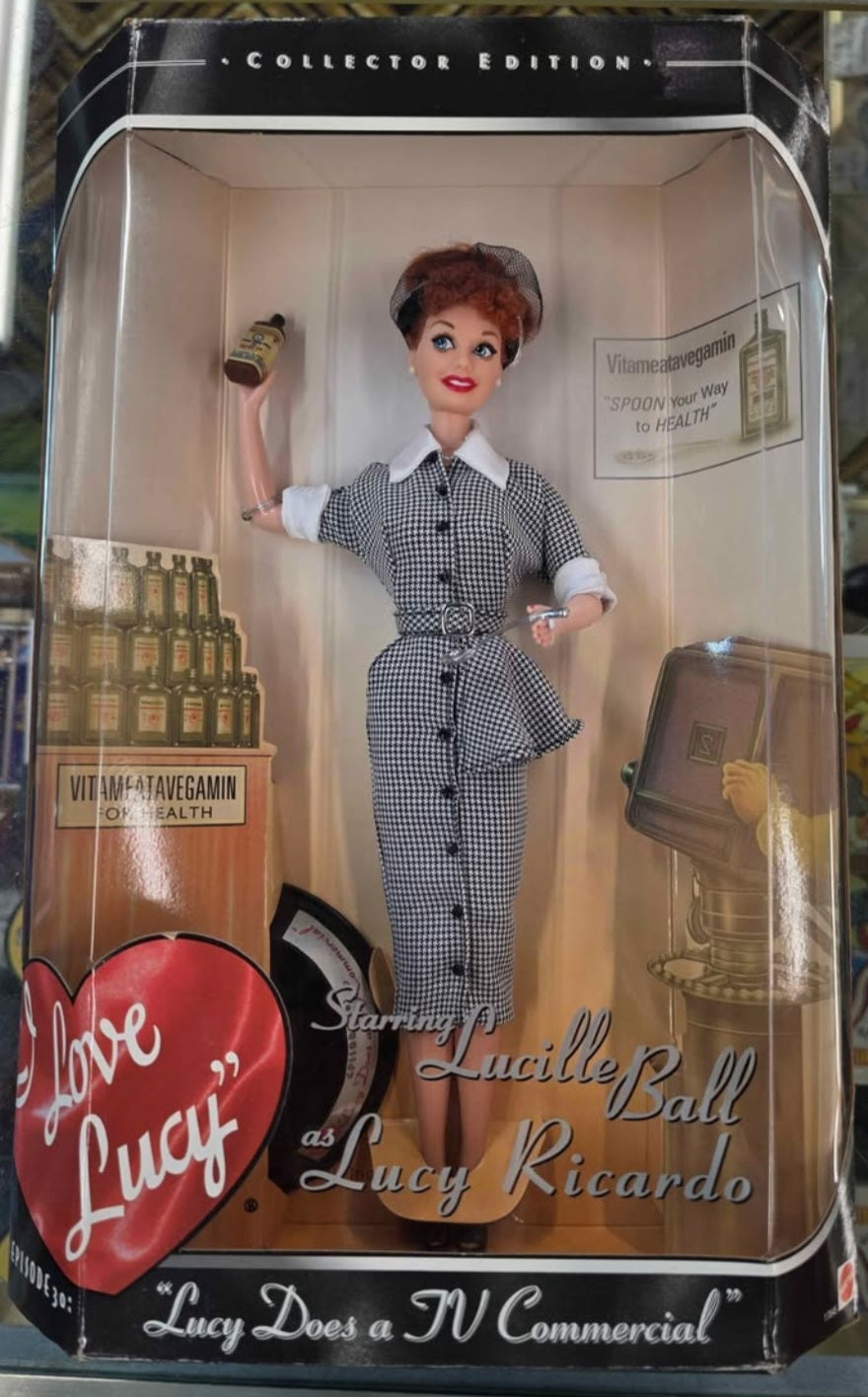 I Love Lucy Barbie – “Lucy Does a TV Commercial” (Collector Edition)