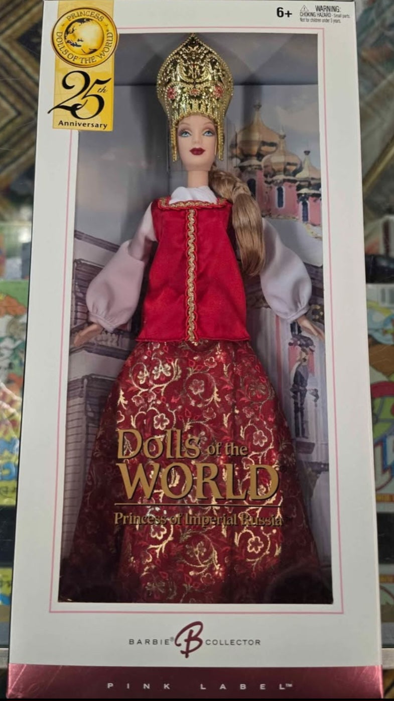 Princess of Imperial Russia Barbie – Dolls of the World (25th Anniversary) - Pink Label Barbie