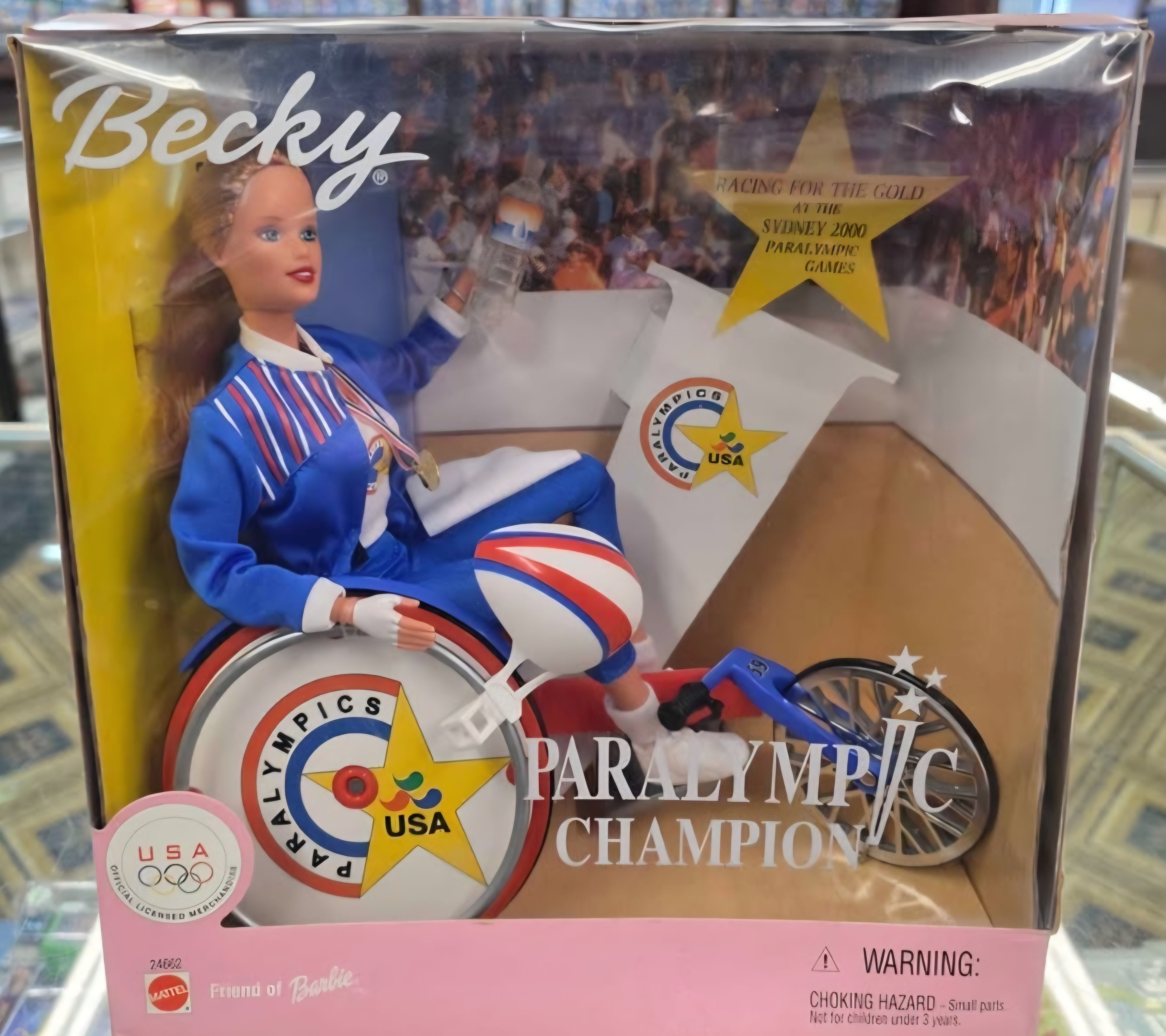 Becky Paralympic Champion – Friend of Barbie