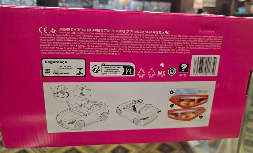 Barbie Convertible Car