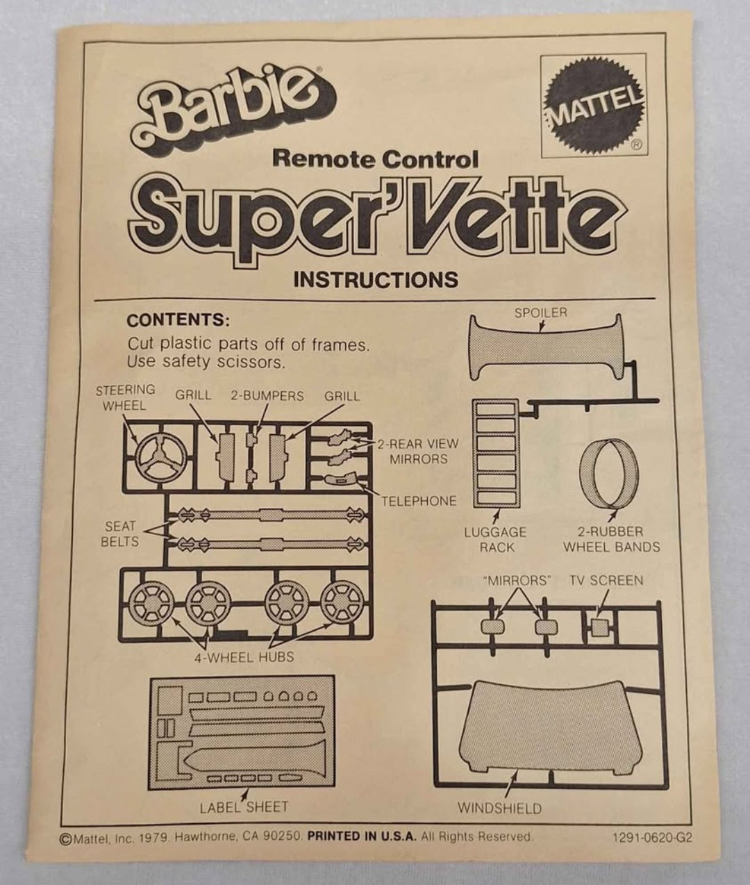 1979 Barbie Vette