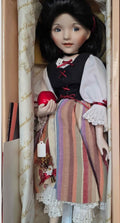 Knowles Fine China “Snow White” Doll w/ Apple Accessory