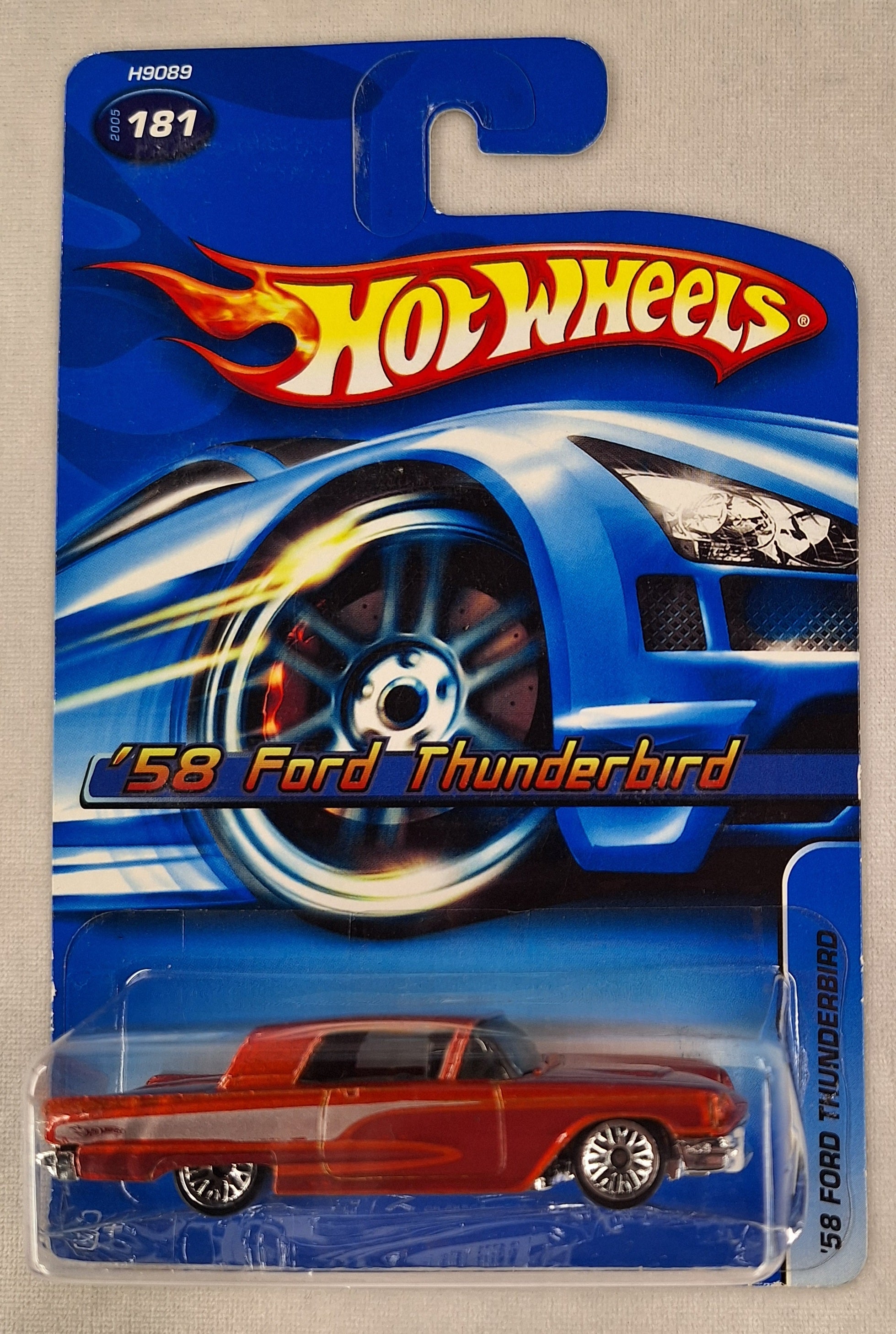 58 Ford Thunderbird #181 Red