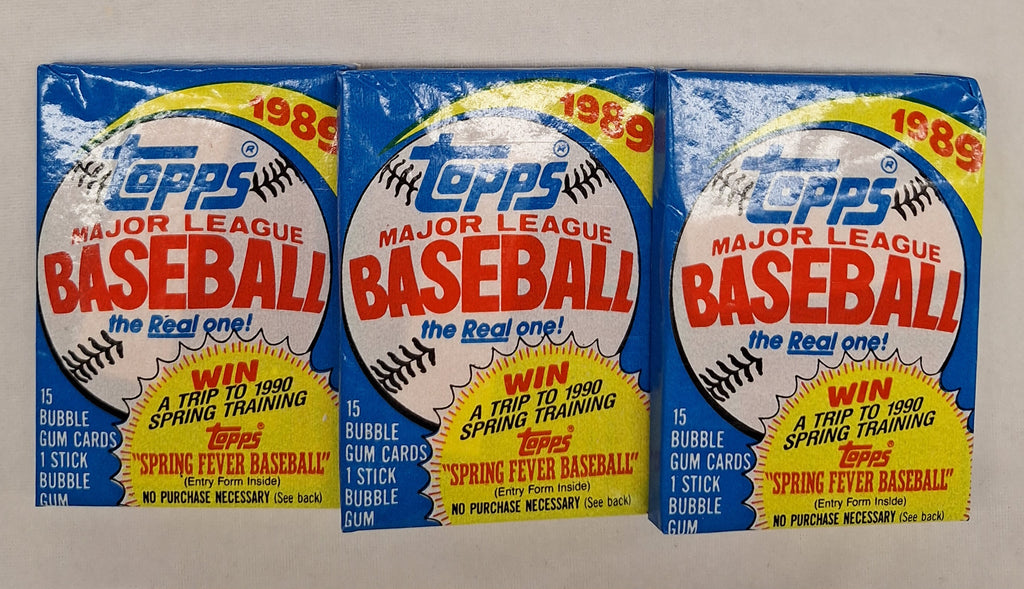 1989 Topps Baseball Wax Pack