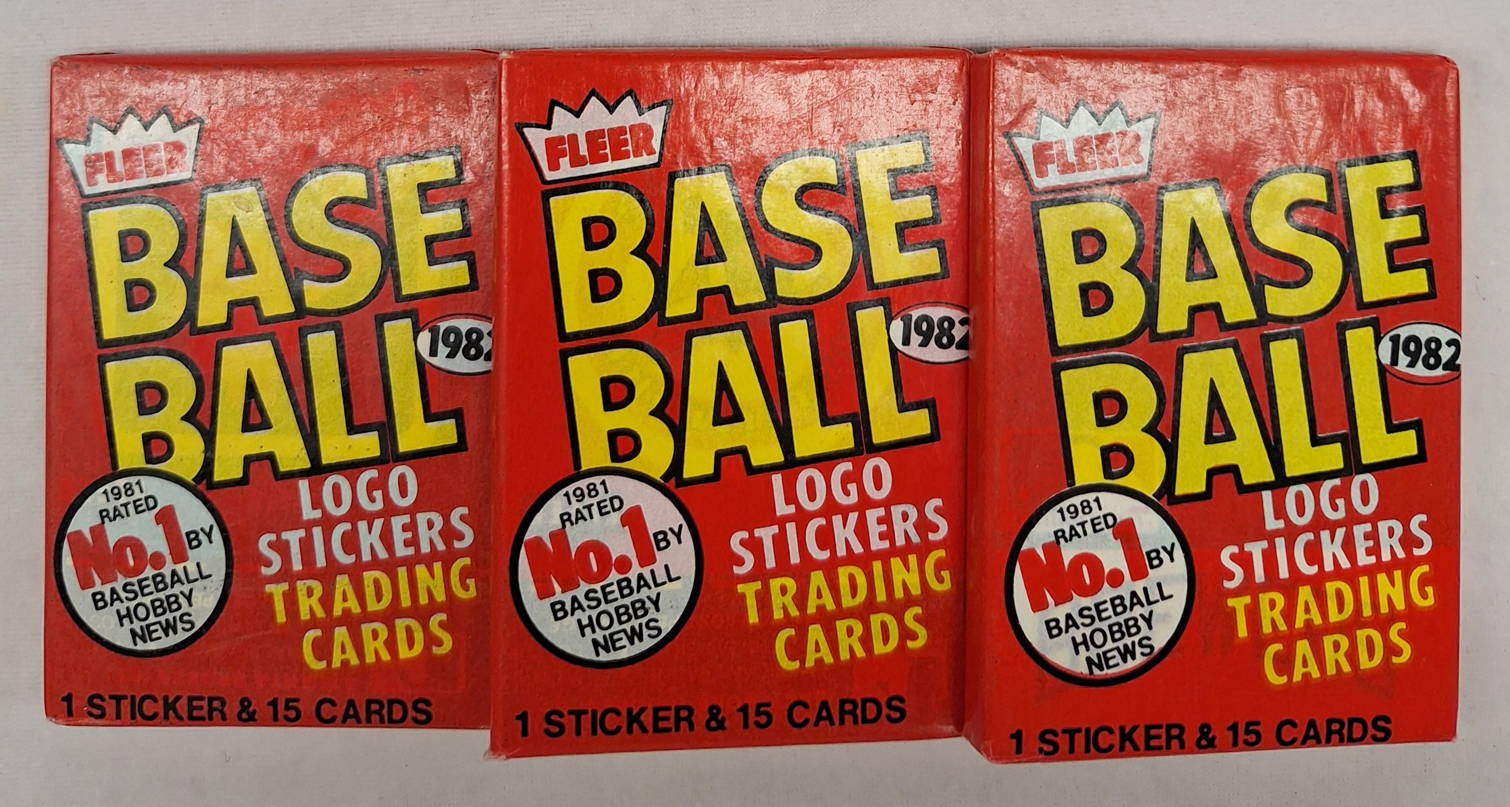 1982 Fleer Baseball Wax Pack
