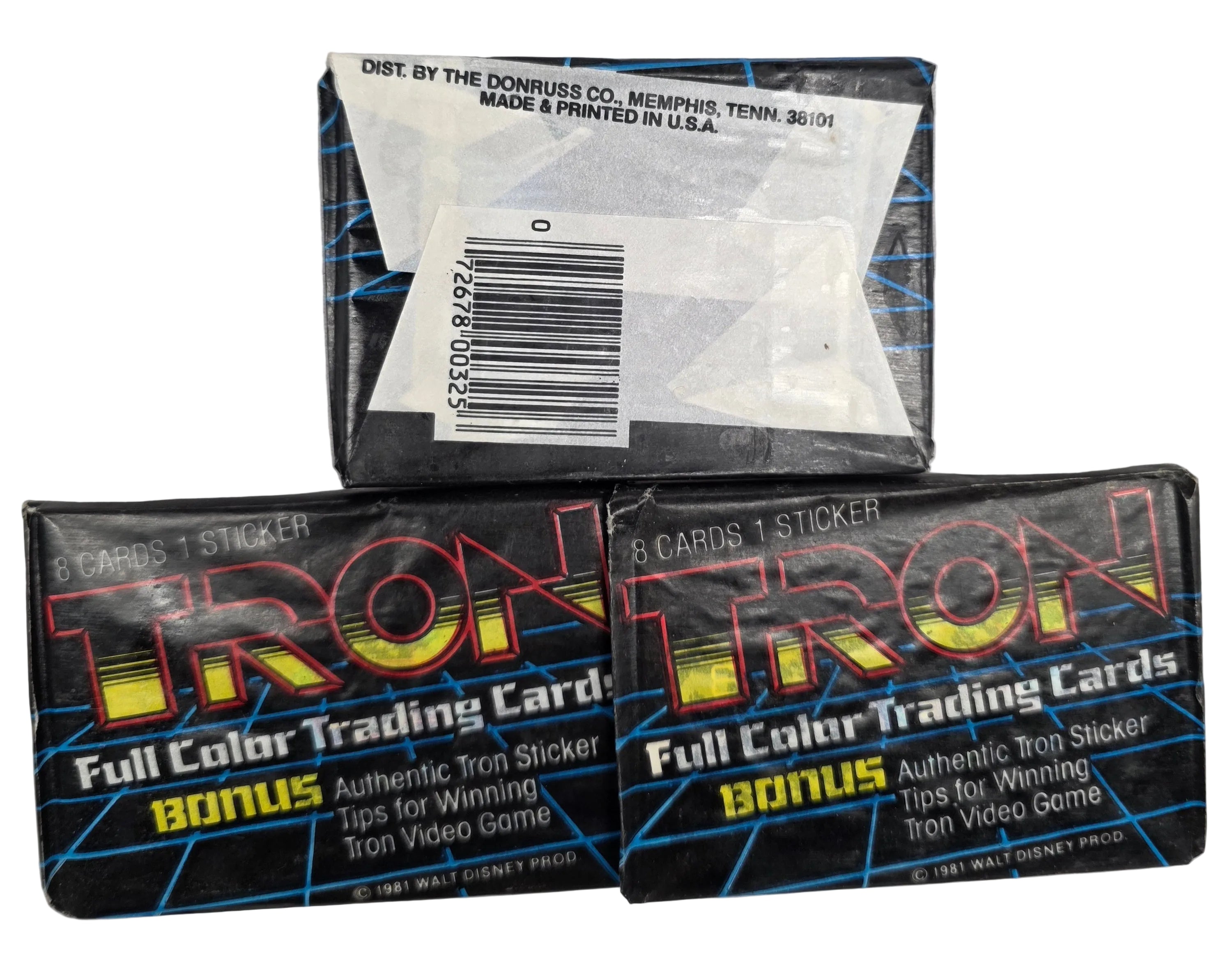 1981 Tron Wax Pack