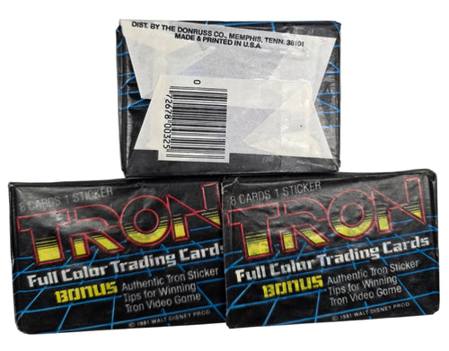 1981 Tron Wax Pack