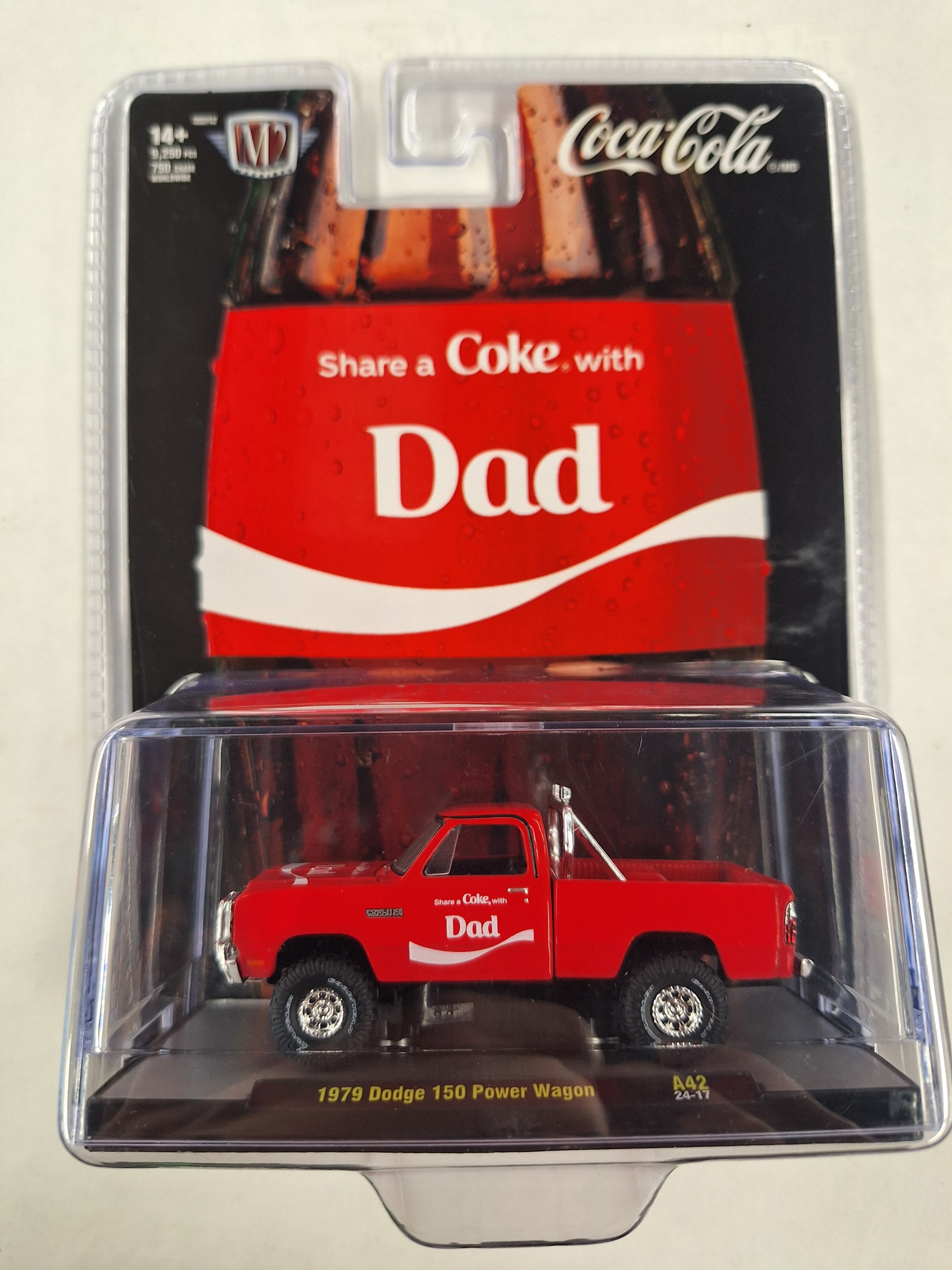 79 Dodge 150 Power Wagon A42 M2 Machines Coca Cola