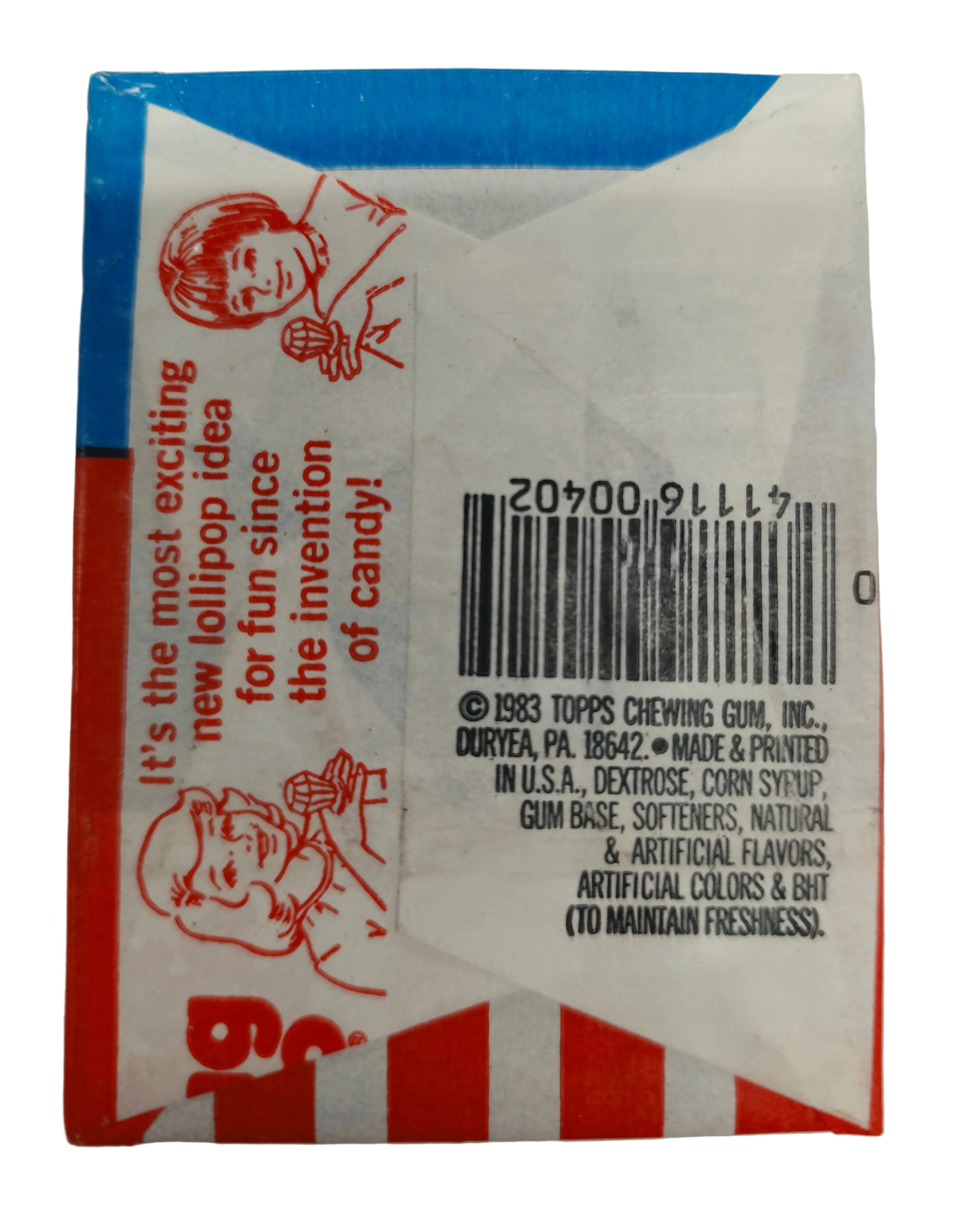 1983 Superman III Wax Pack