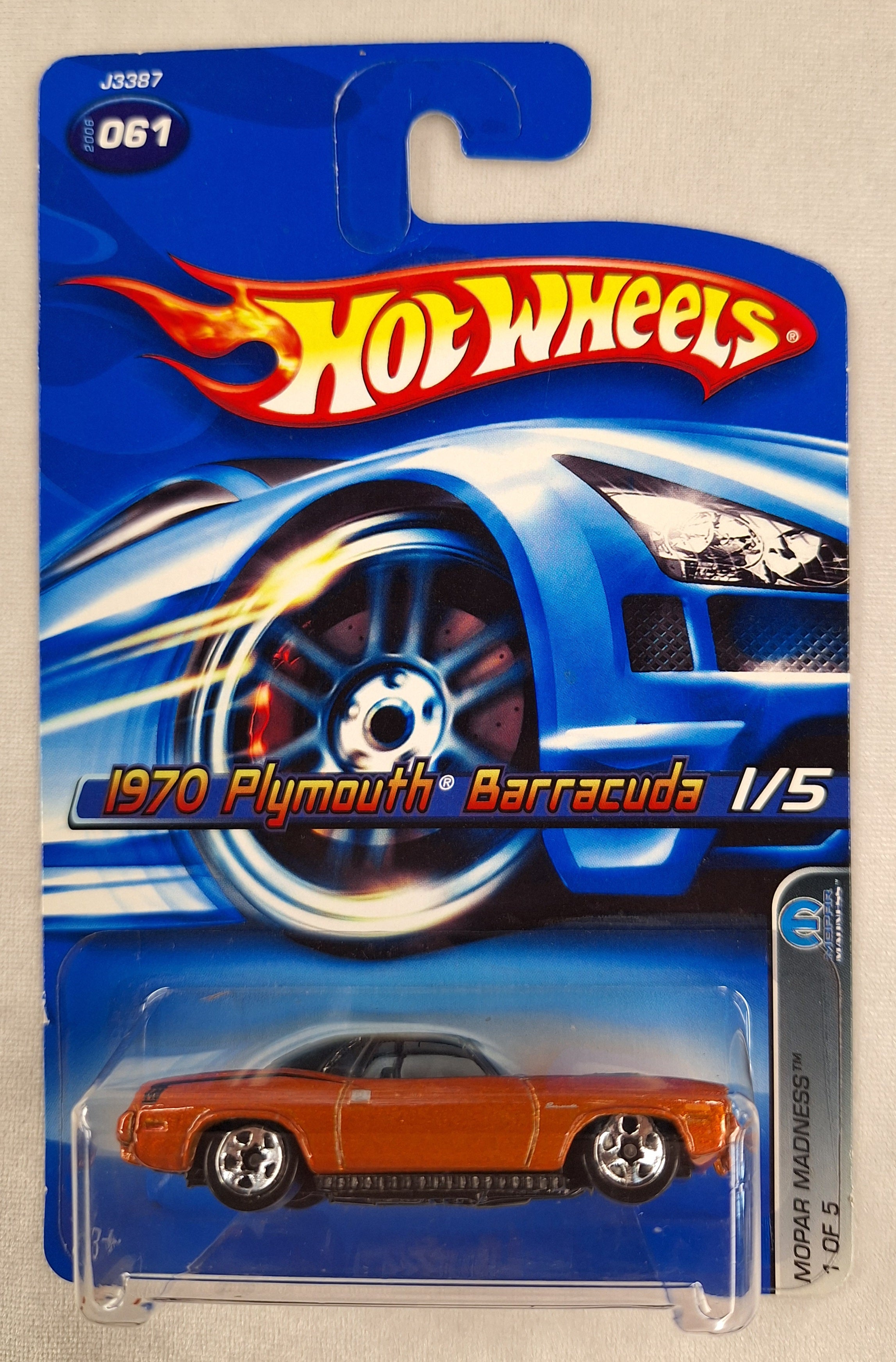 70 Plymouth Barracuda 1/5 Mopar Madness #61 Orange