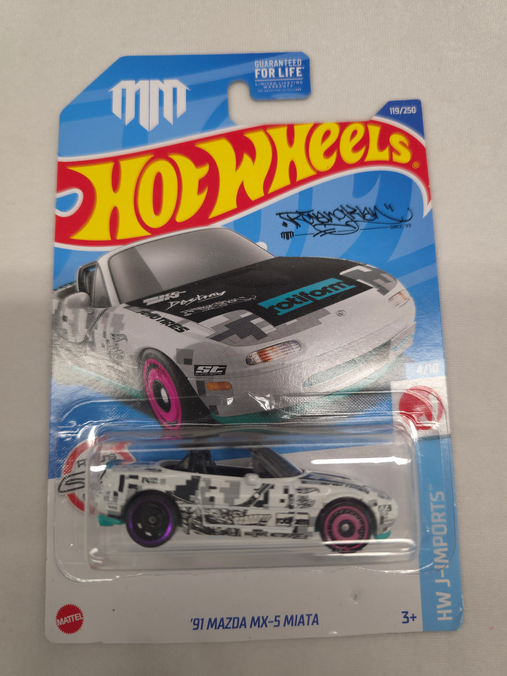 91 Mazda MX-5 Miata J-Imports 119/250