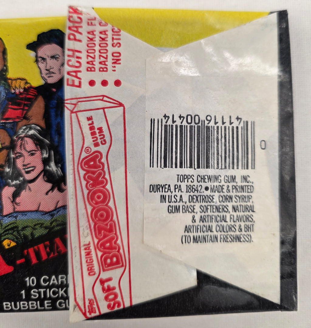 1983 The A-Team Wax Pack