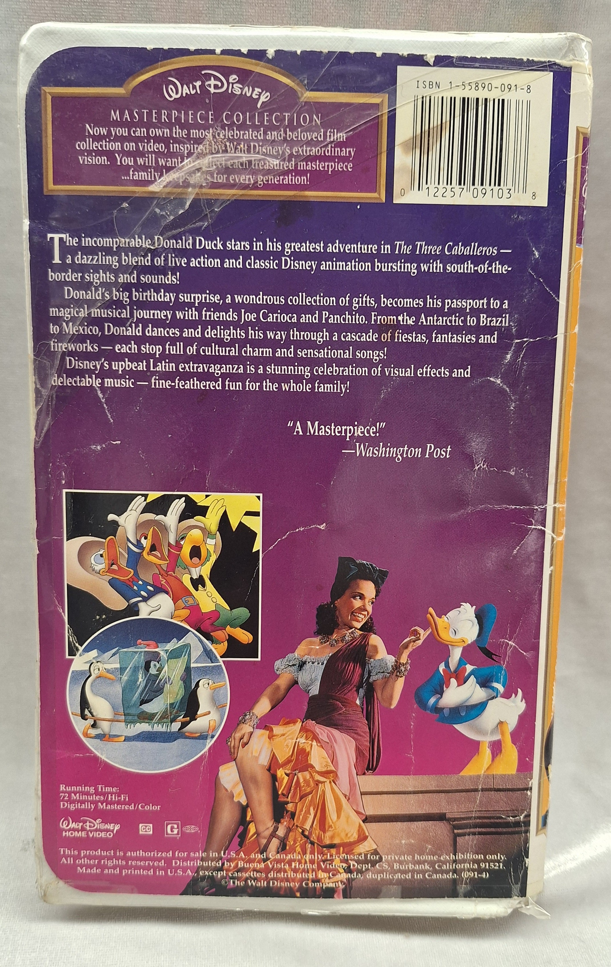 The Three Caballeros VHS