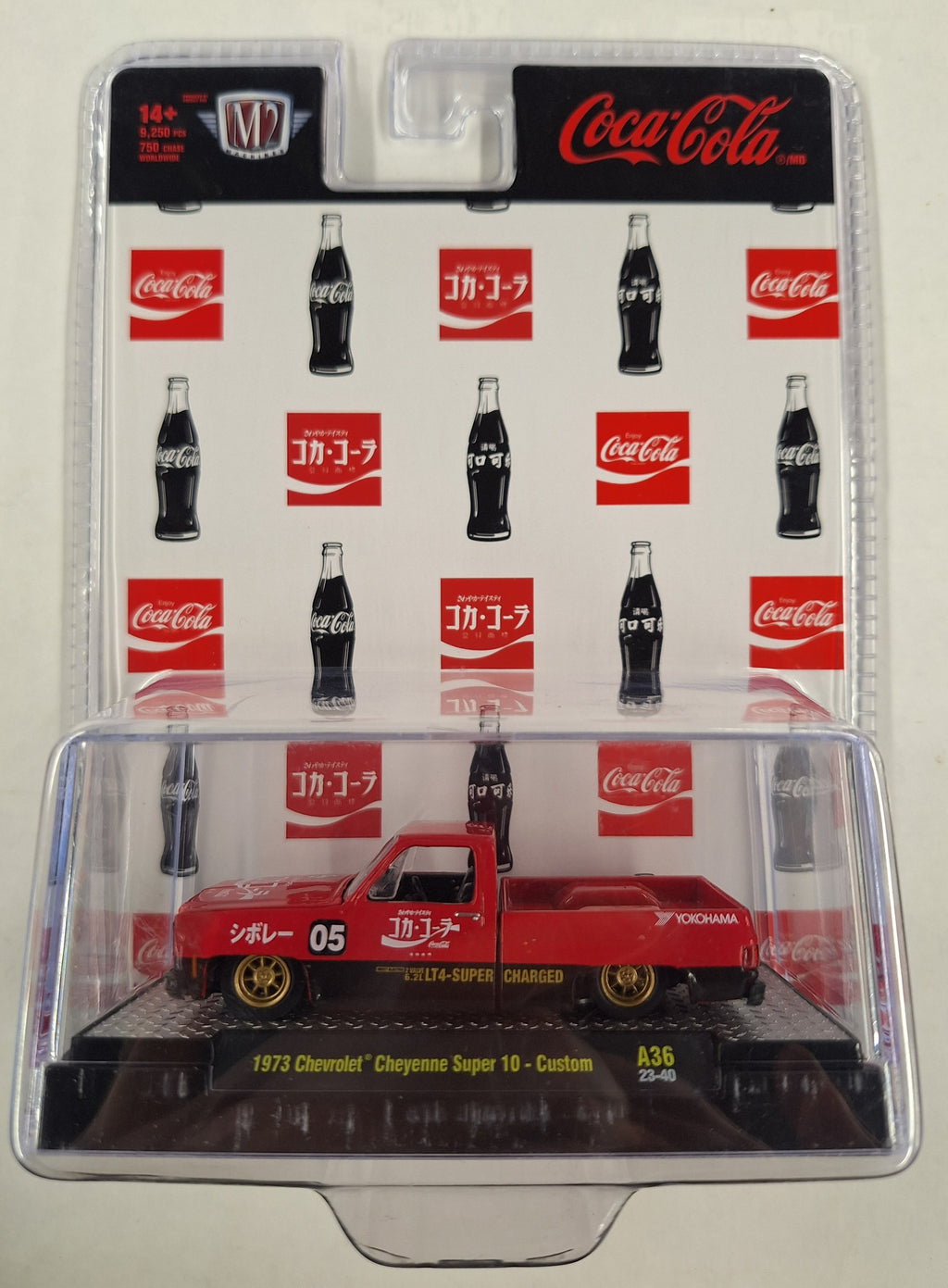 73 Chevrolet Cheyenne Super 10 Custom A36 M2 Machines Coca Cola