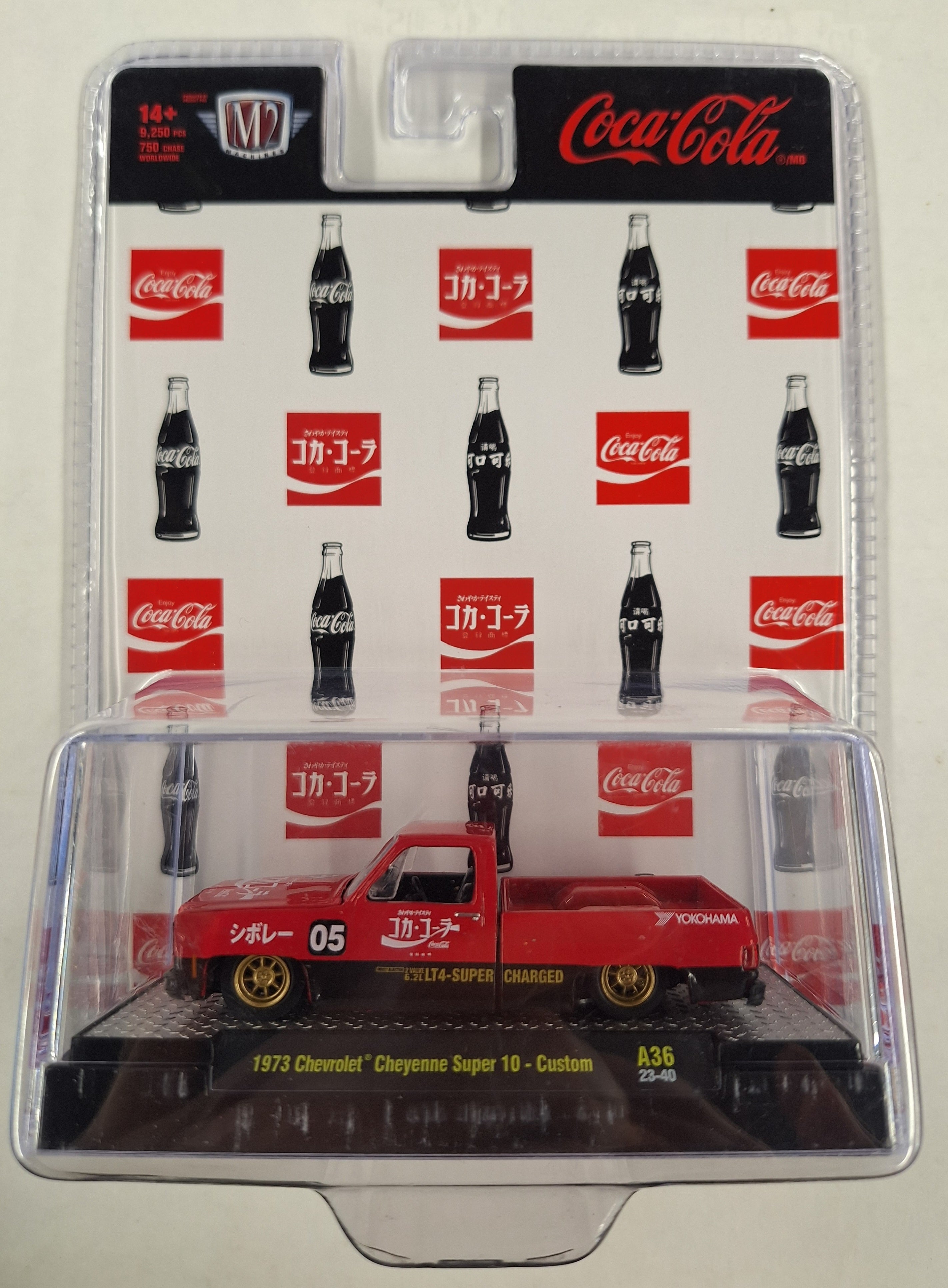 73 Chevrolet Cheyenne Super 10 Custom A36 M2 Machines Coca Cola