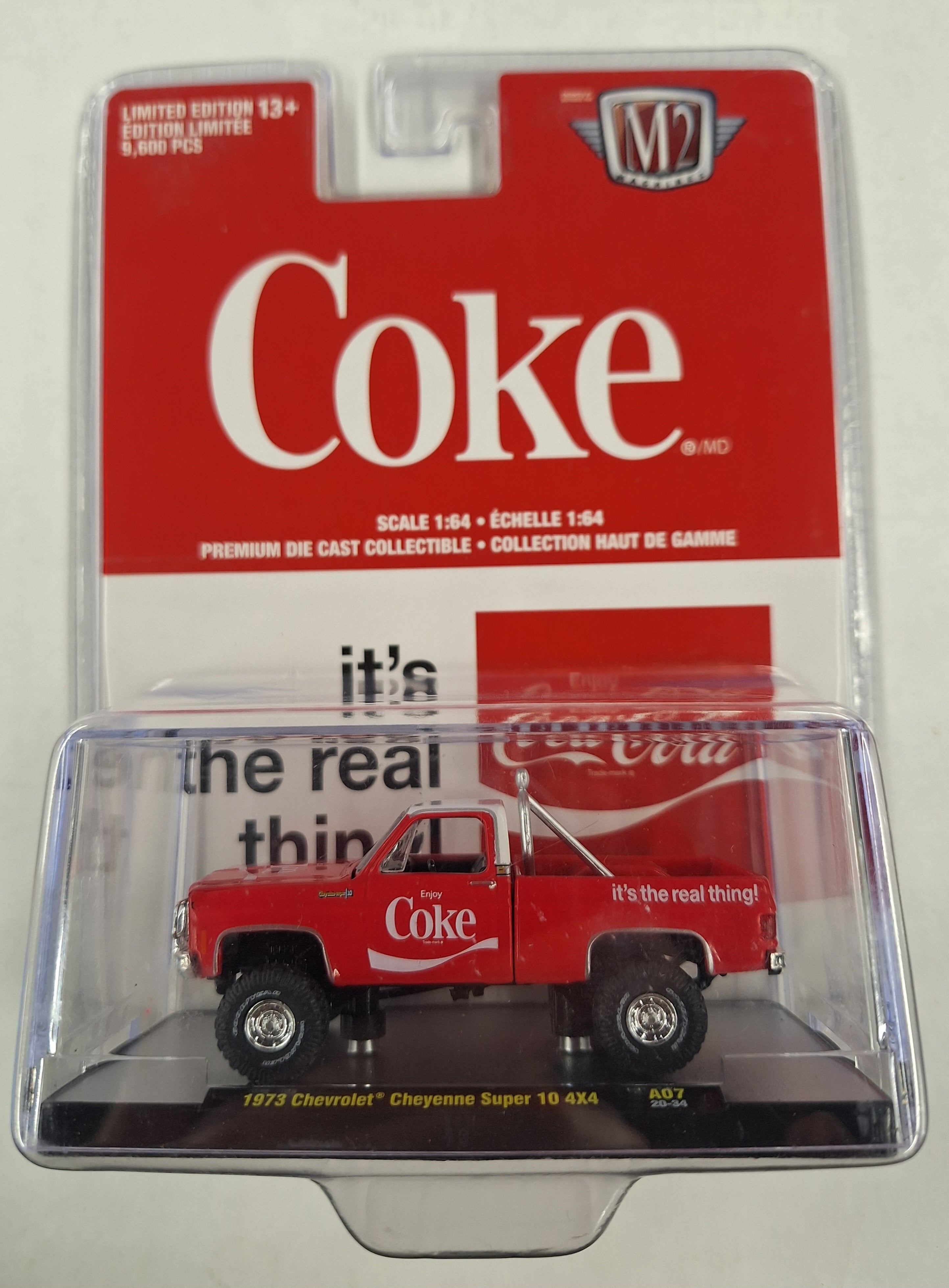79 Chevrolet Cheyenne Super 10 4X4 A07 M2 Machines Coca Cola