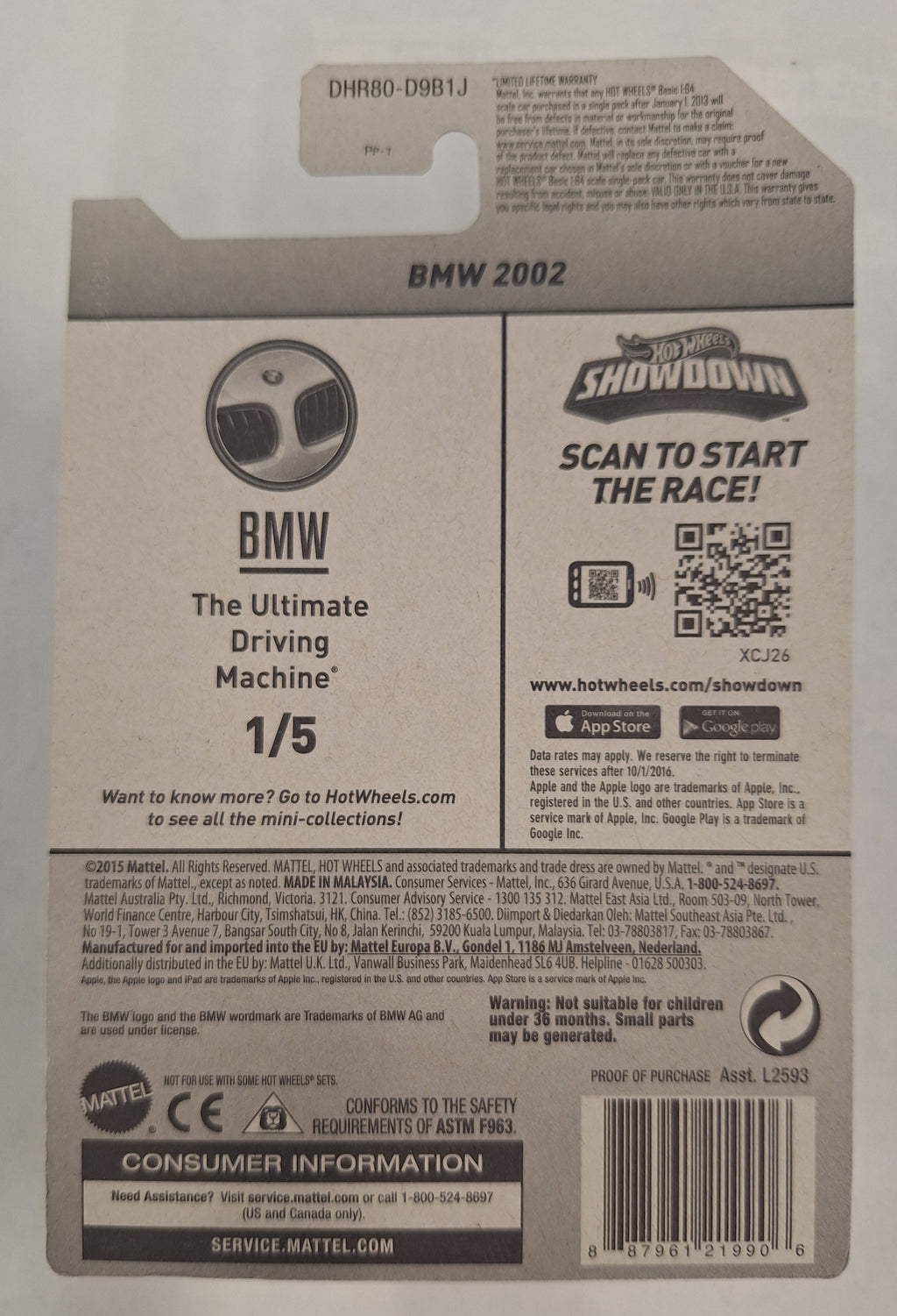 BMW 2002 1/5 BMW 186/250