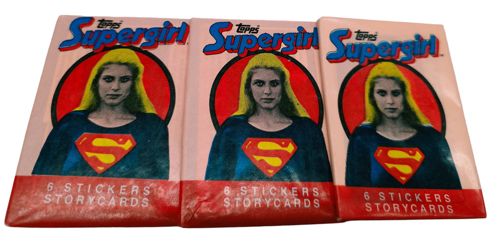 1984 Supergirl Wax Pack