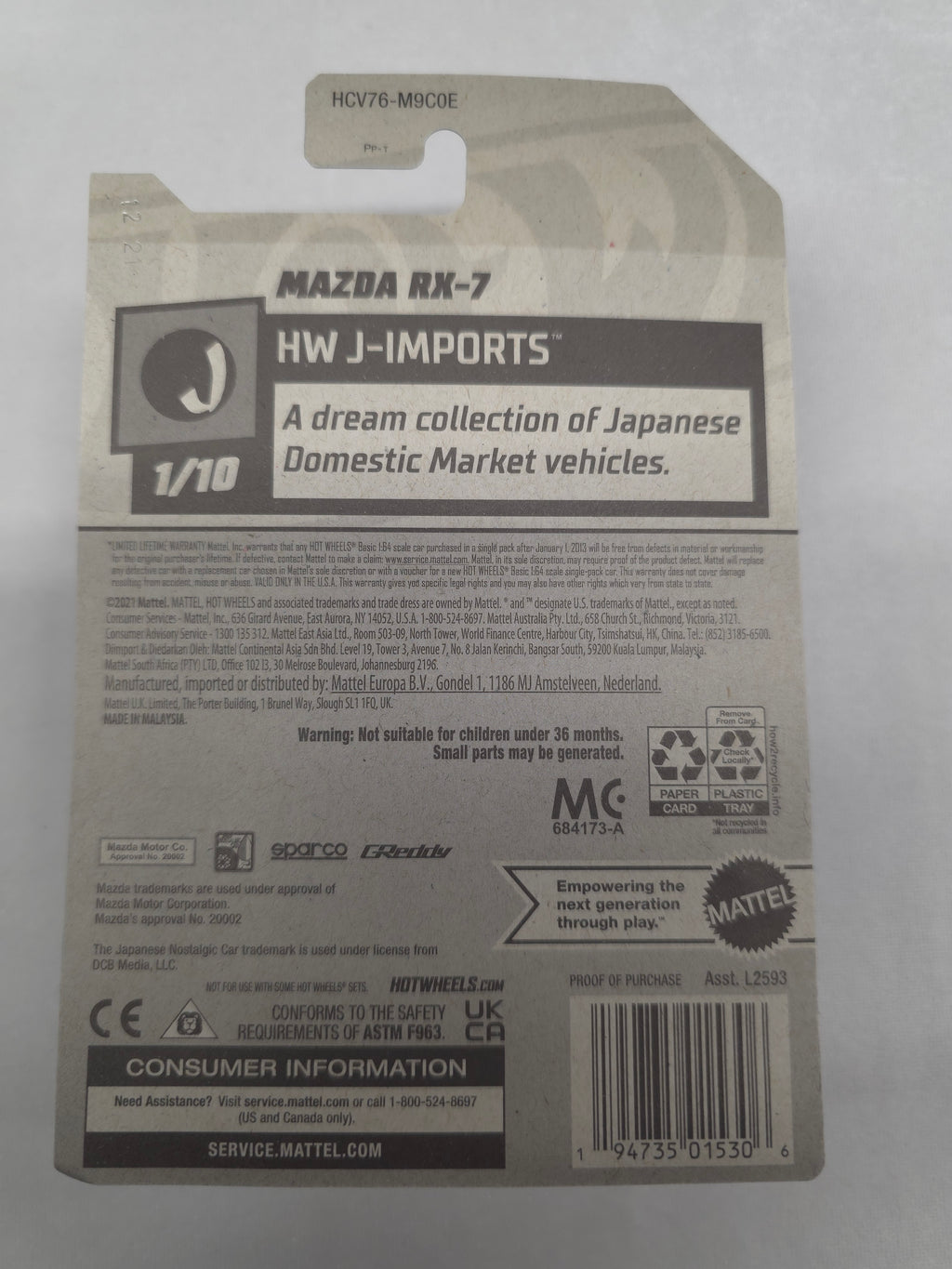 Mazda RX-7 J-Imports 97/250