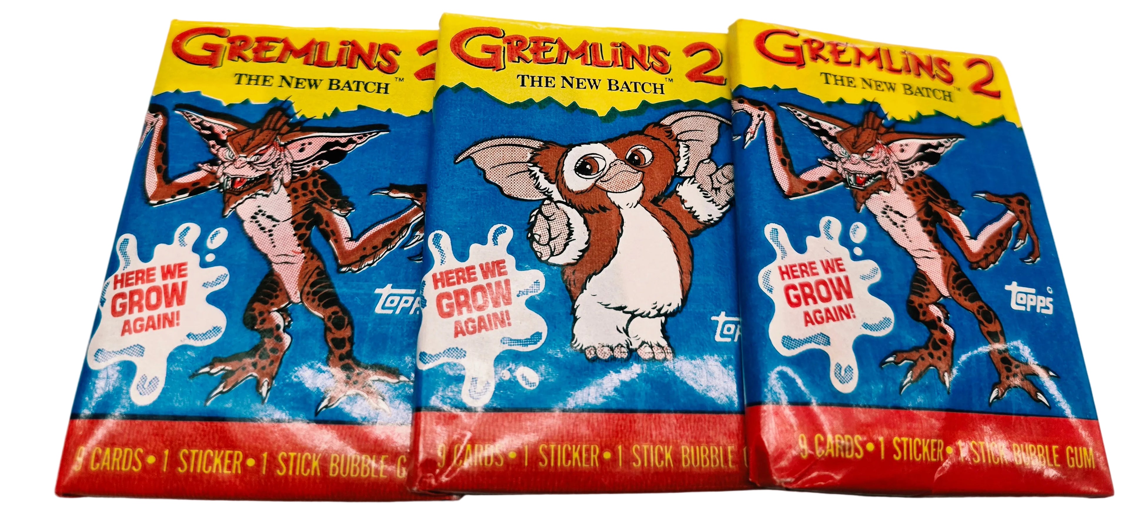 1990 Gremlins 2 Wax Pack