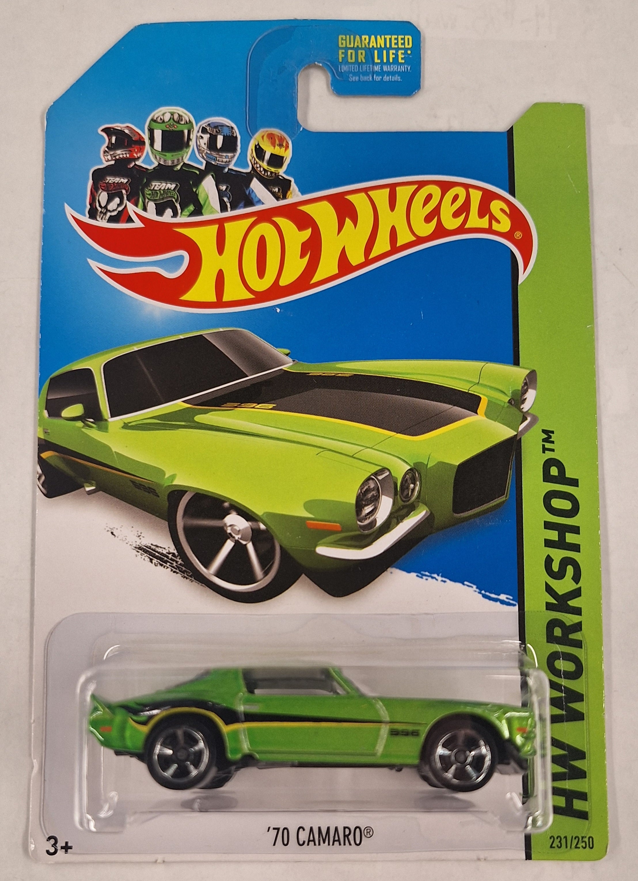 70 Camaro Workshop 231/250 Green