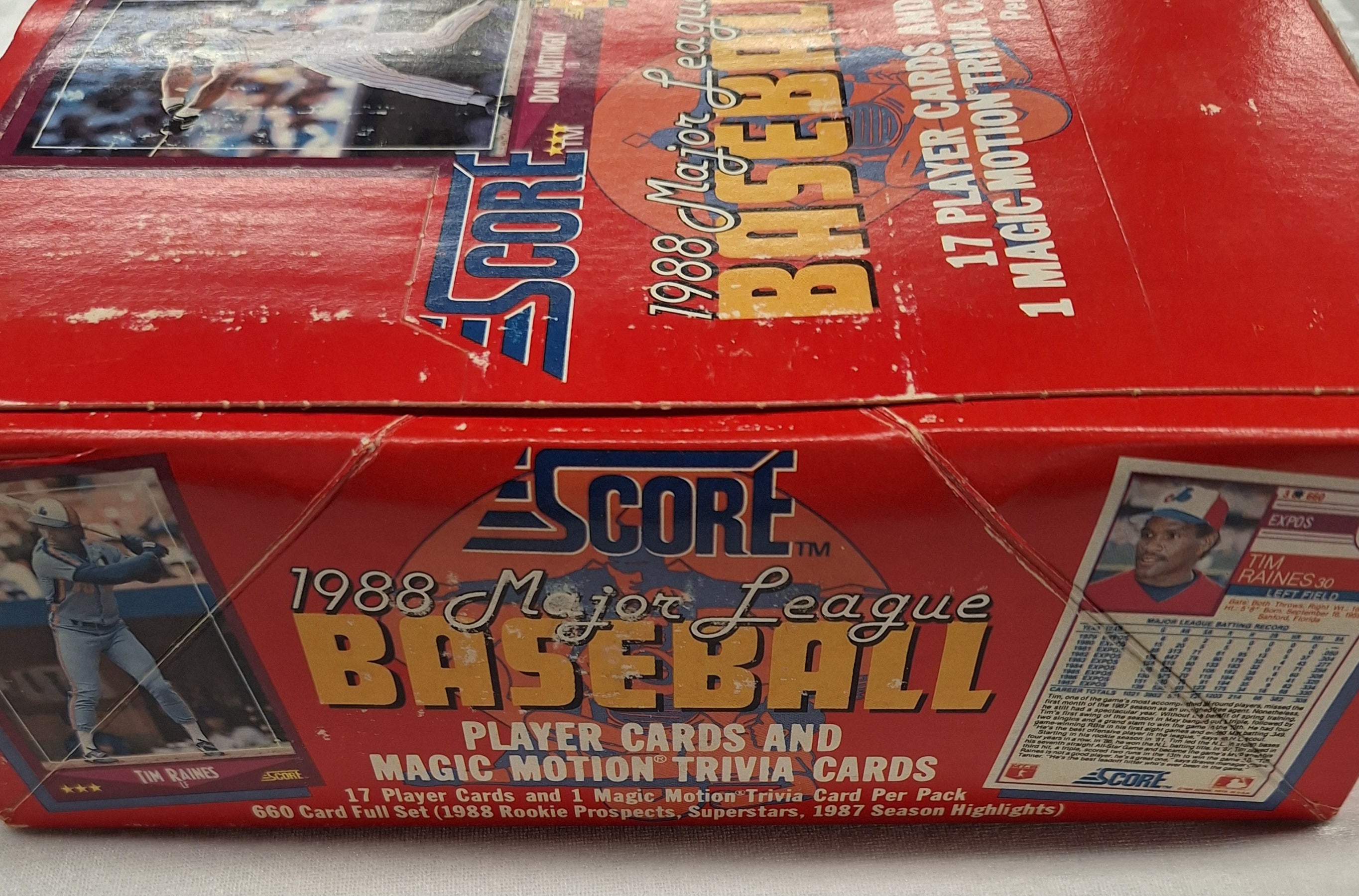 1988 Score Baseball Box of 36 Wax Packs