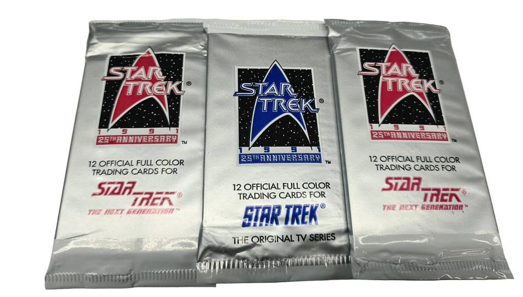 1991 Star Trek The Next Generation 25th Anniversary Cello Pack